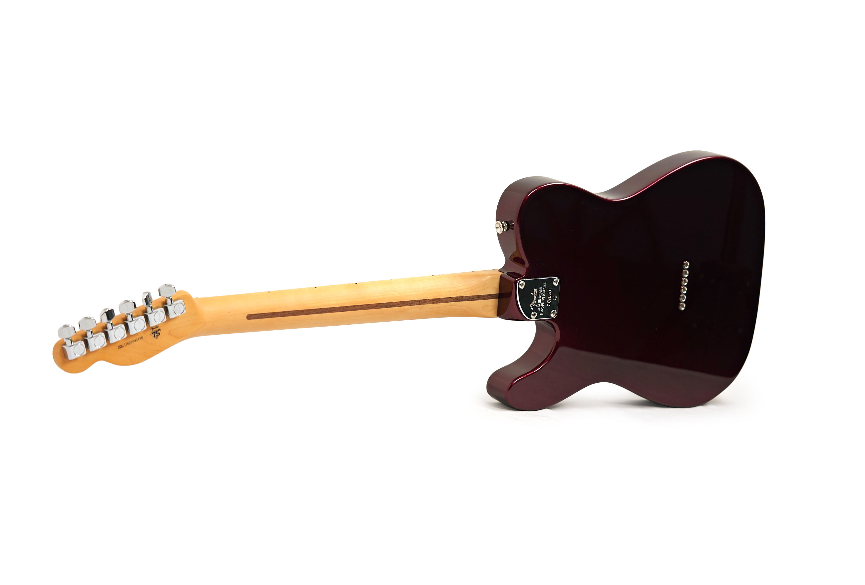 Fender American Professional Telecaster Maple Fingerboard Oxblood (2026) #US26043158