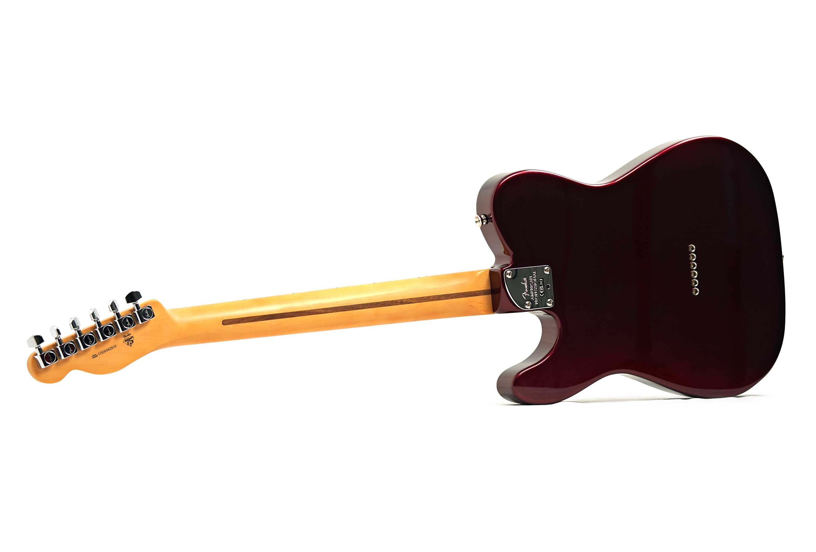 Fender American Professional Telecaster Maple Fingerboard Oxblood (2026) #US26042819