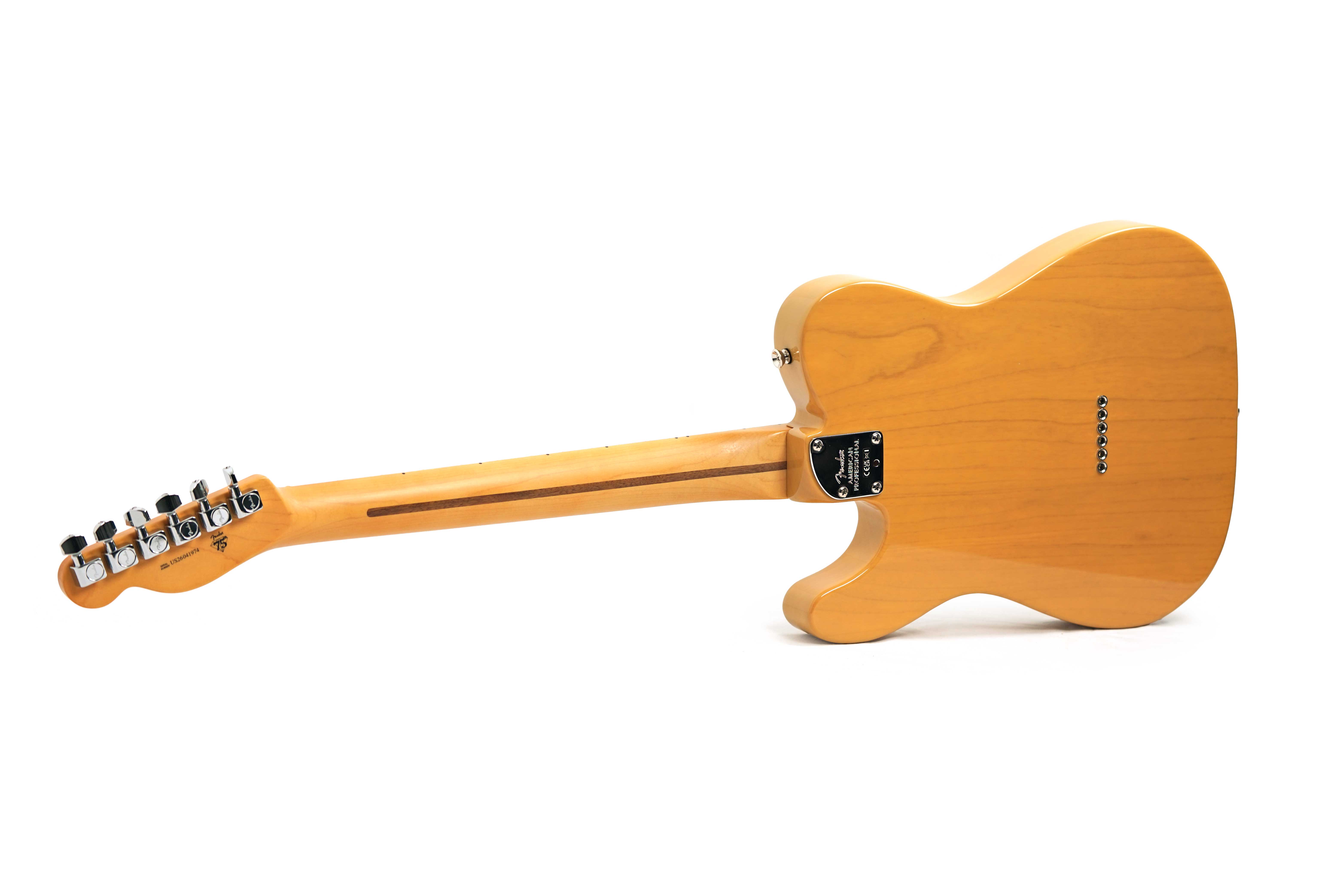 Fender American Professional Telecaster Maple Fingerboard Butterscotch Blonde (2026) #US26041974