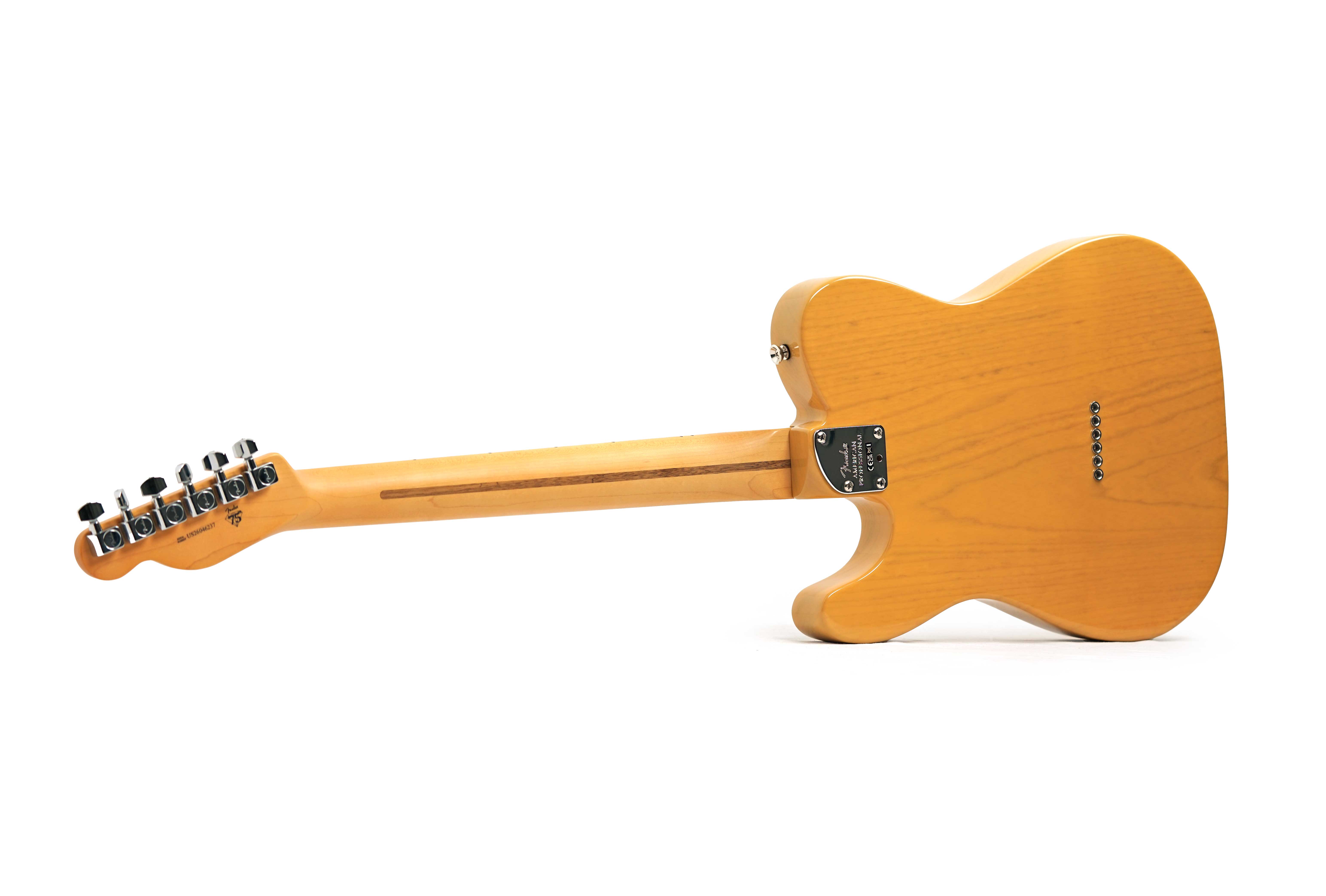 Fender American Professional Telecaster Maple Fingerboard Butterscotch Blonde (2026) #US26046237