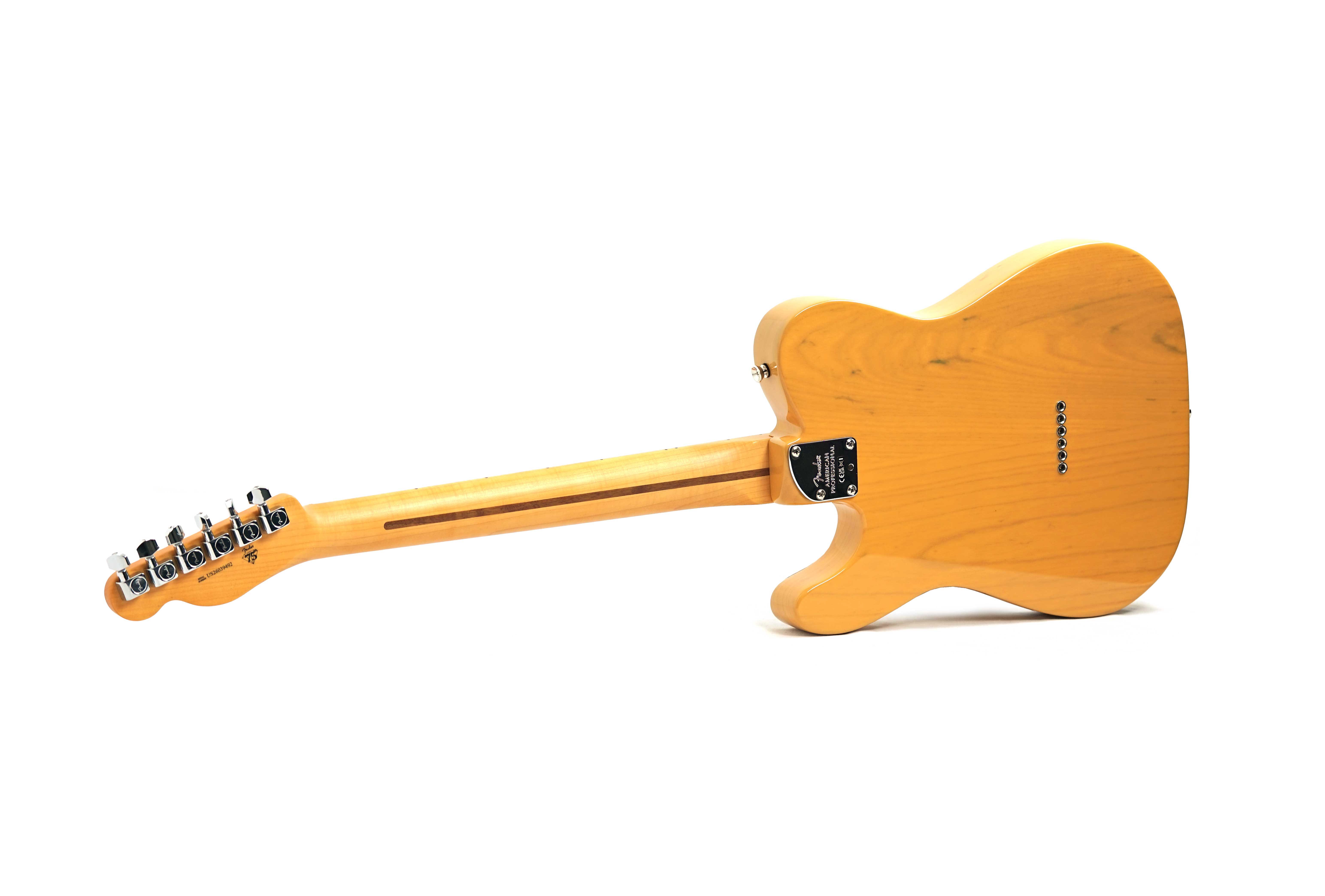 Fender American Professional Telecaster Maple Fingerboard Butterscotch Blonde (2026) #US26039492