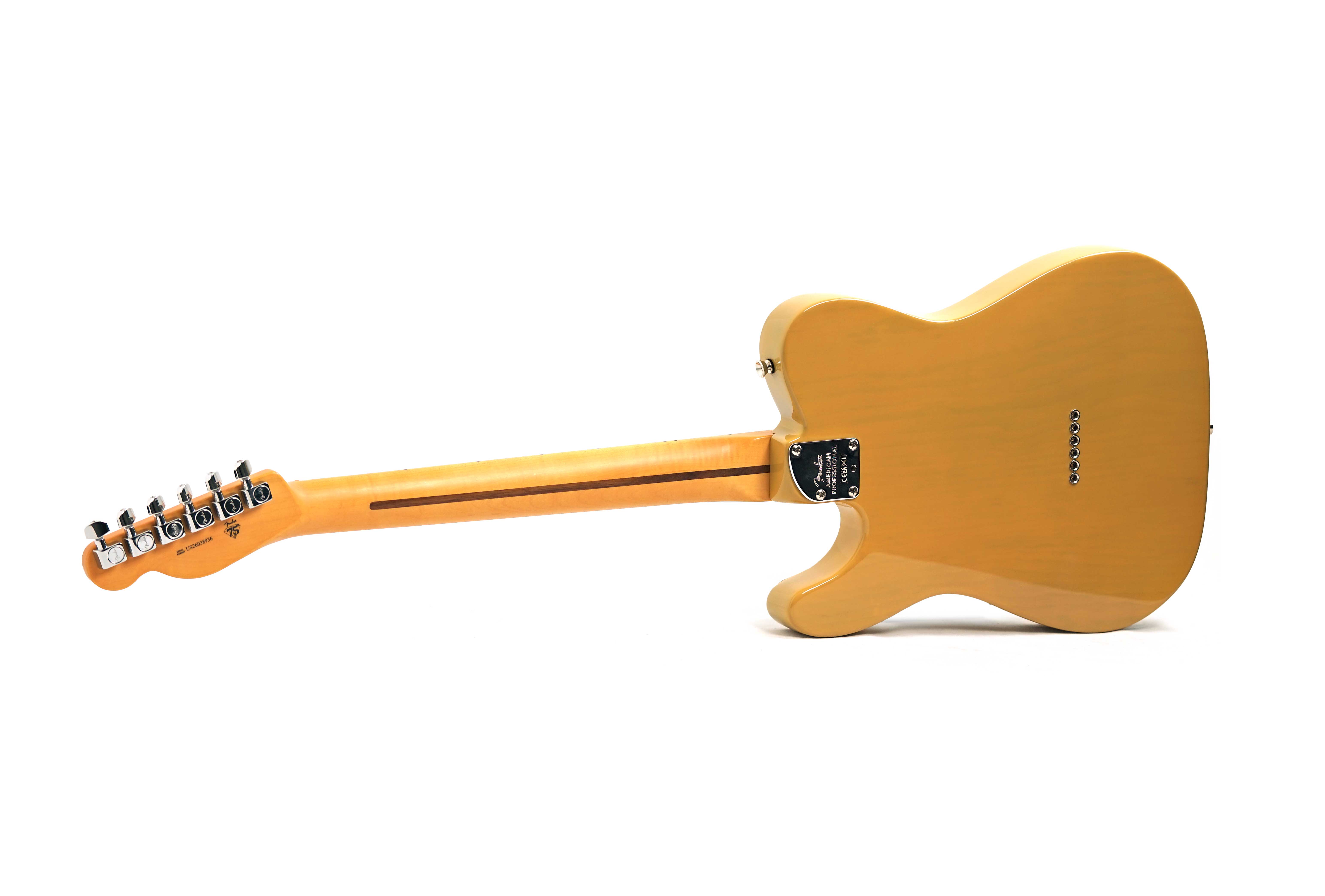 Fender American Professional Telecaster Maple Fingerboard Butterscotch Blonde (2026) #US26038936