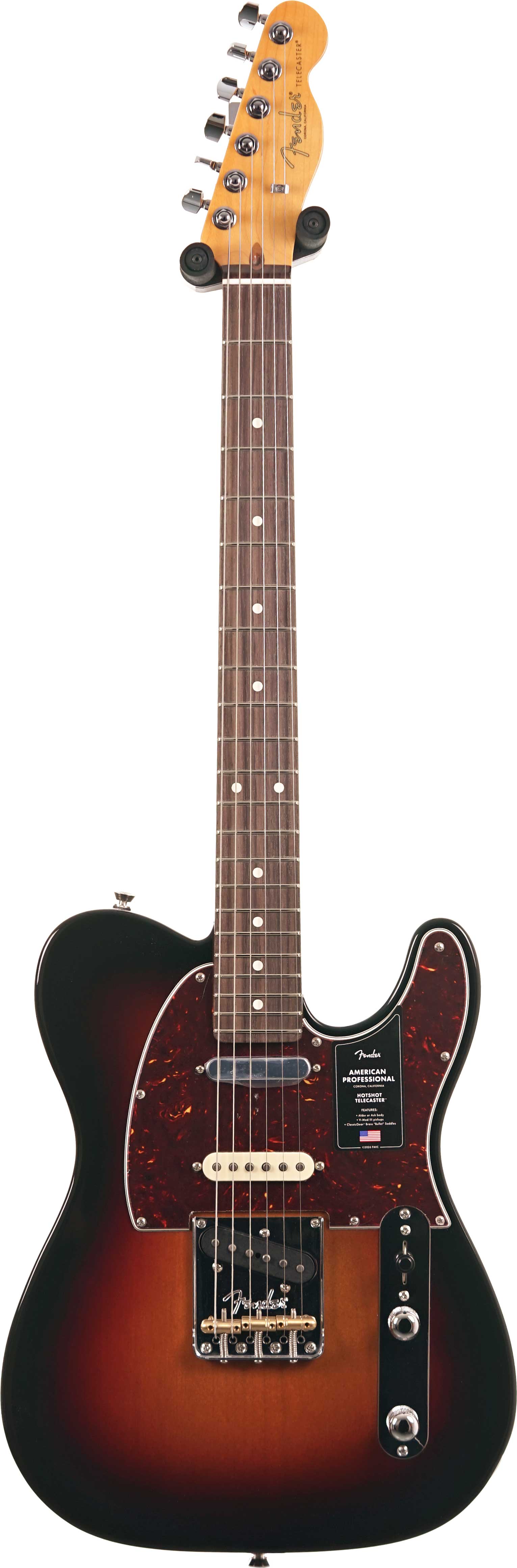 Fender American Professional Hot Shot Telecaster Rosewood Fingerboard 3-Colour Sunburst (2026) #US26032216