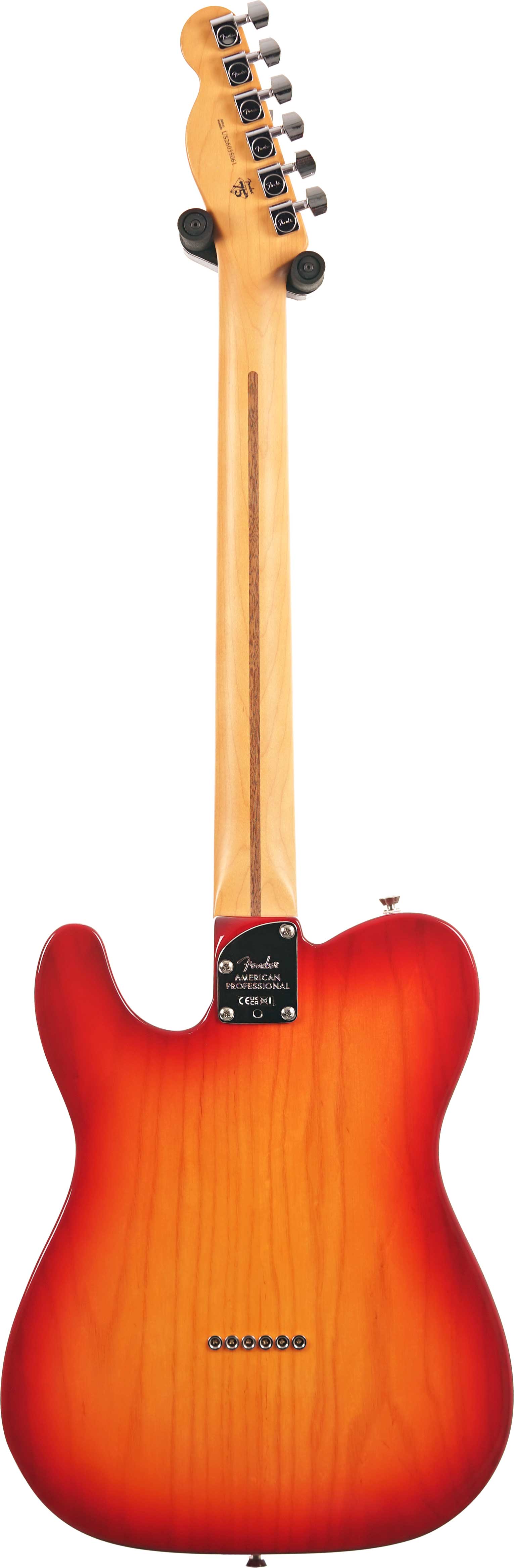 Fender American Professional Hot Shot Telecaster Maple Fingerboard Aged Cherry Burst (2026) #US26035061