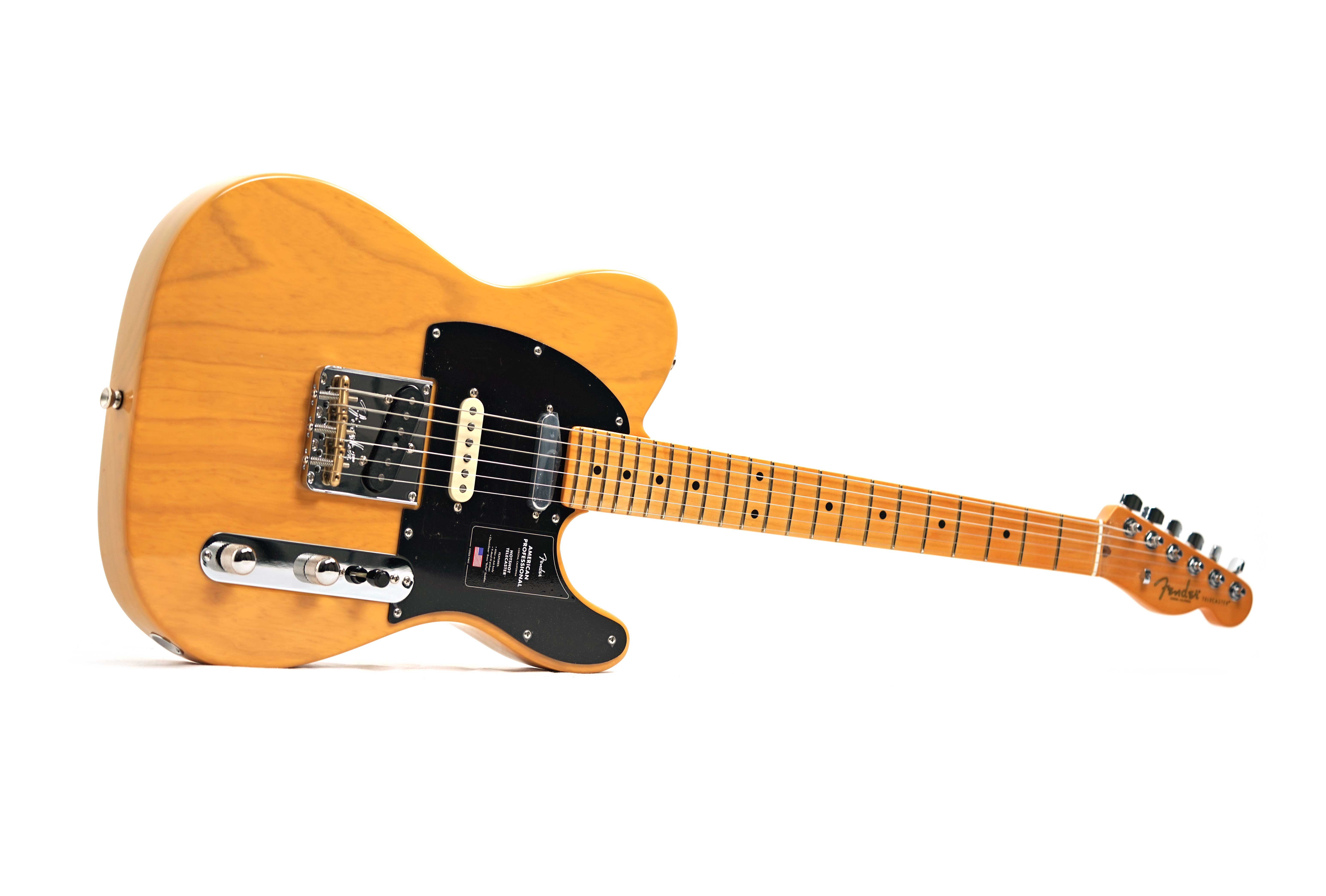 Fender American Professional Hot Shot Telecaster Maple Fingerboard Butterscotch Blonde (2026) #US26029856