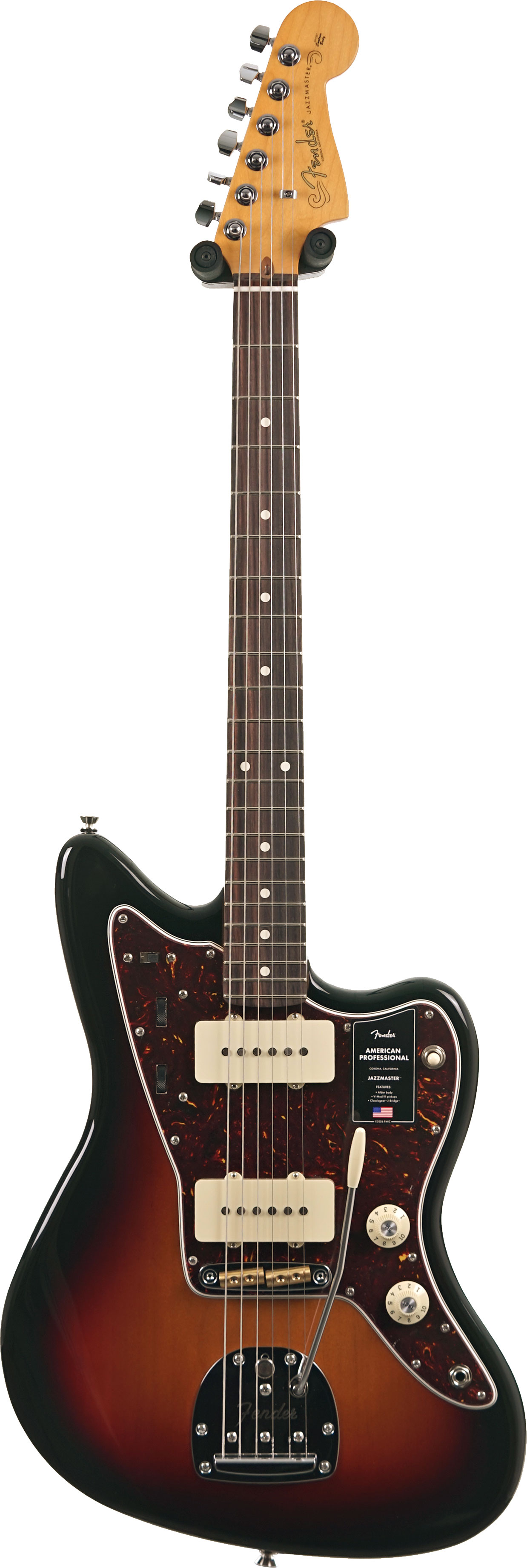 Fender American Professional Jazzmaster Rosewood Fingerboard 3-Colour Sunburst (2026) #US26084387
