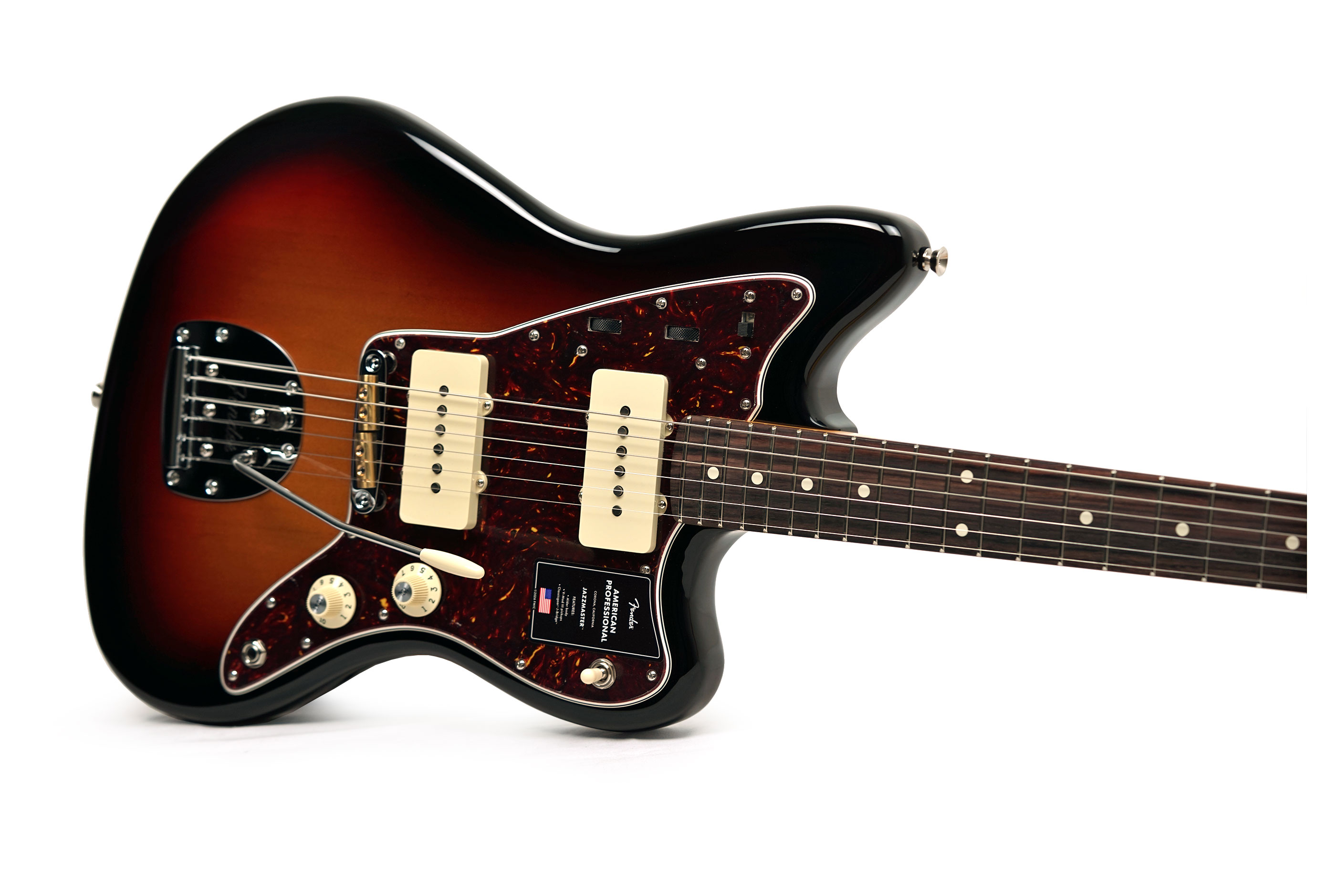 Fender American Professional Jazzmaster Rosewood Fingerboard 3-Colour Sunburst (2026) #US26084387