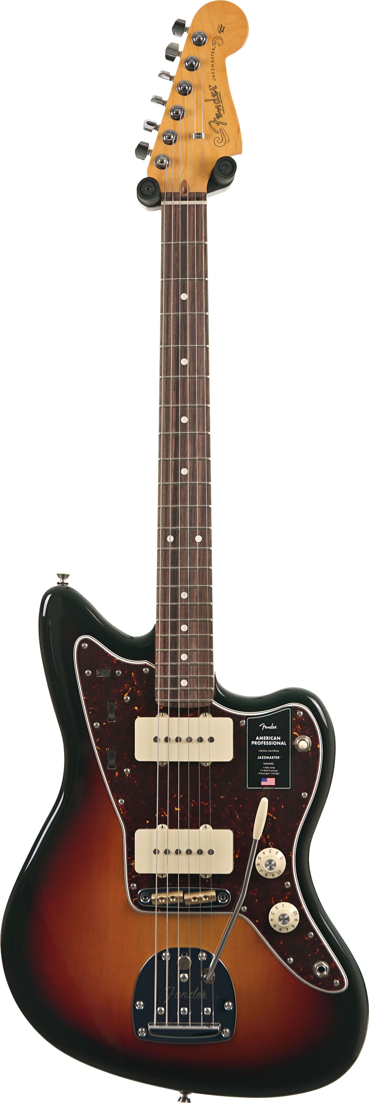 Fender American Professional Jazzmaster Rosewood Fingerboard 3-Colour Sunburst (2026) #US26032929