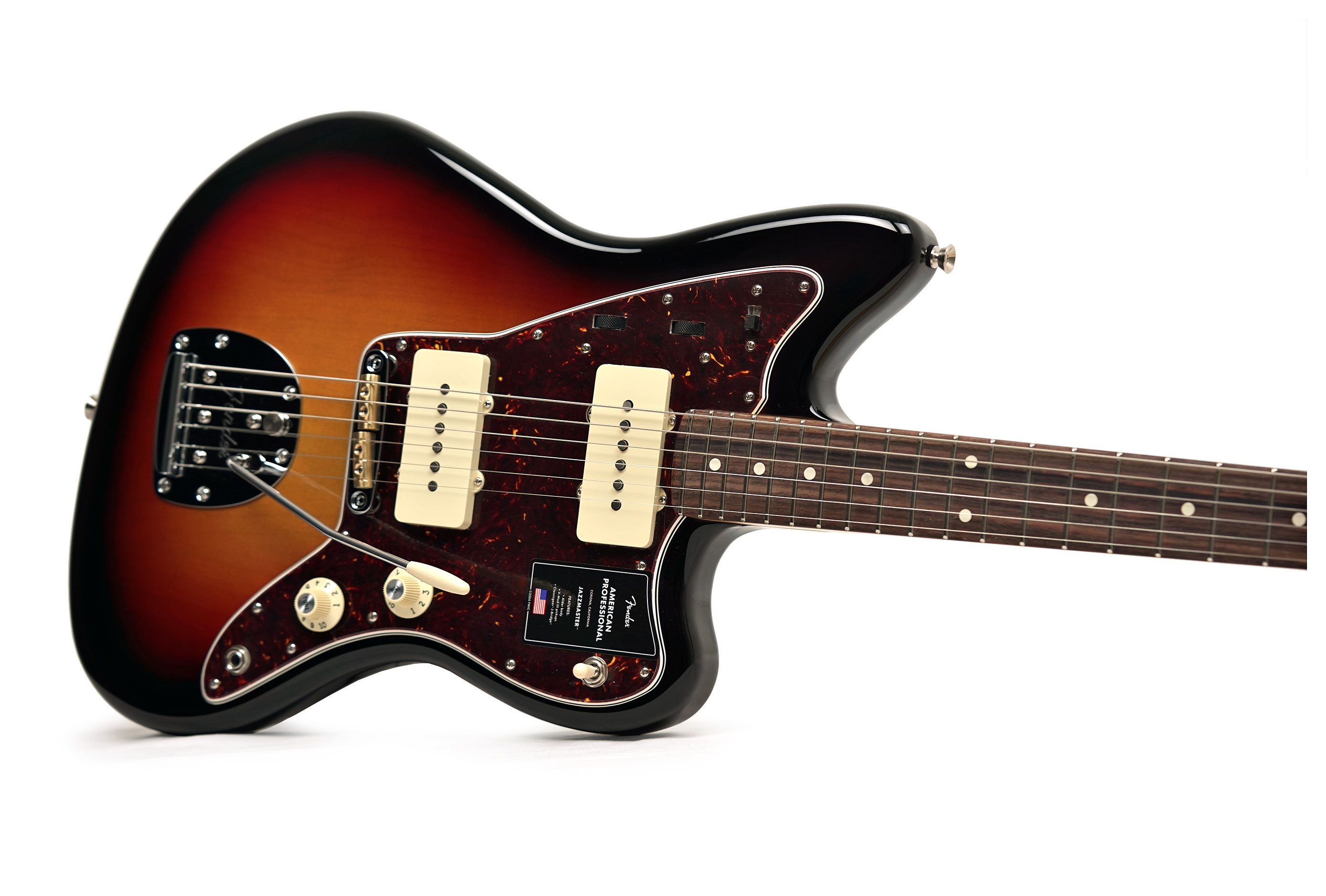 Fender American Professional Jazzmaster Rosewood Fingerboard 3-Colour Sunburst (2026) #US26032929