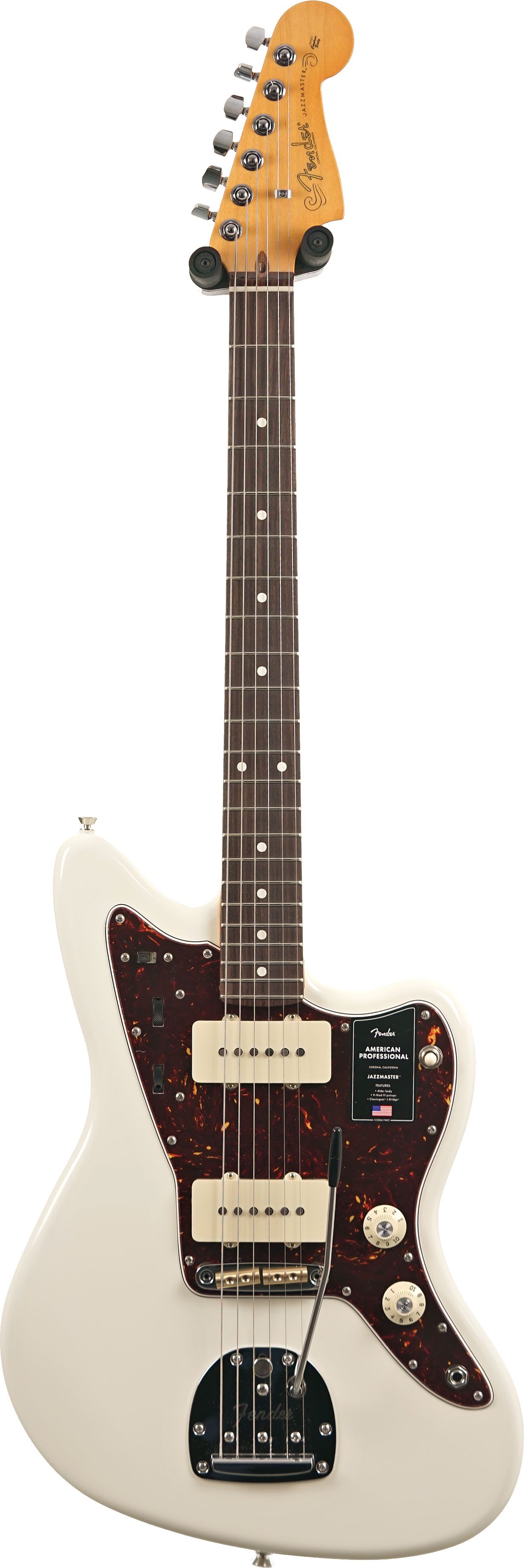 Fender American Professional Jazzmaster Rosewood Fingerboard Olympic White (2026) #US26052693