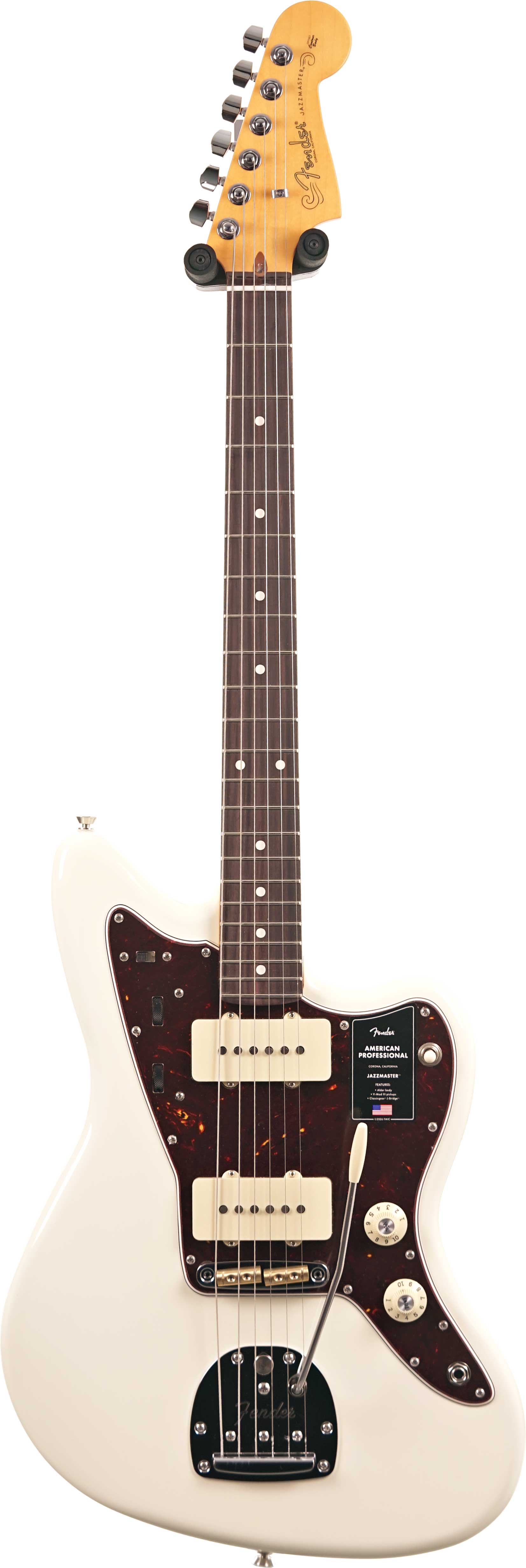 Fender American Professional Jazzmaster Rosewood Fingerboard Olympic White (2026) #US26058845
