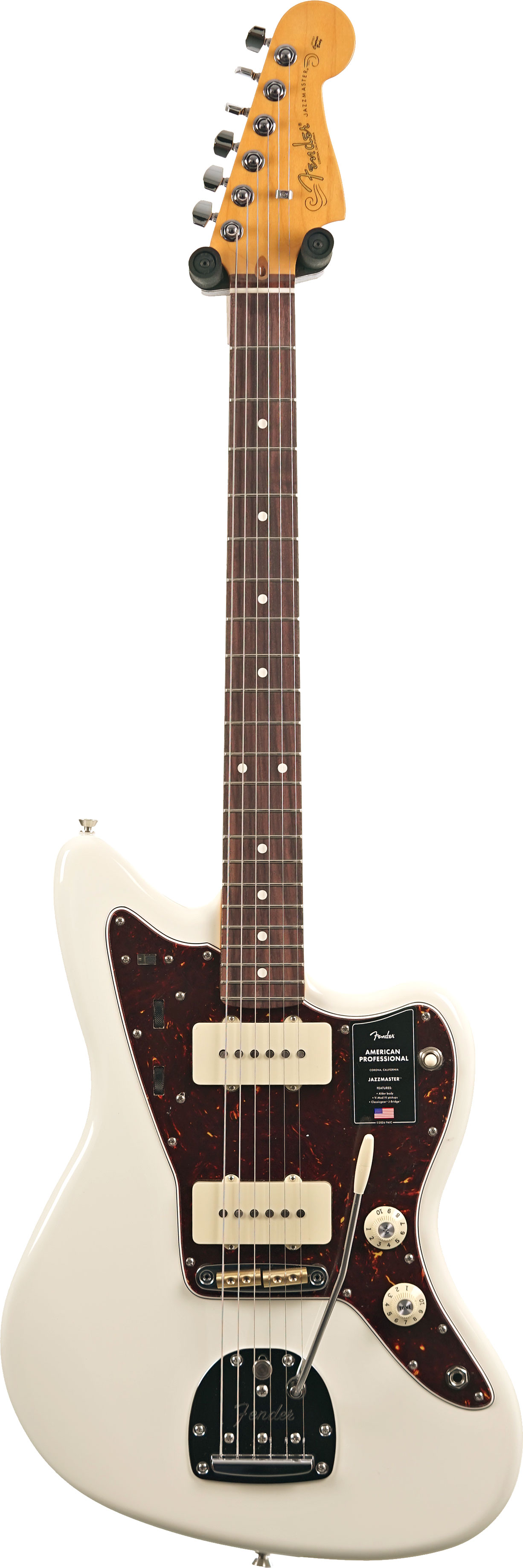 Fender American Professional Jazzmaster Rosewood Fingerboard Olympic White (2026) #US26056472