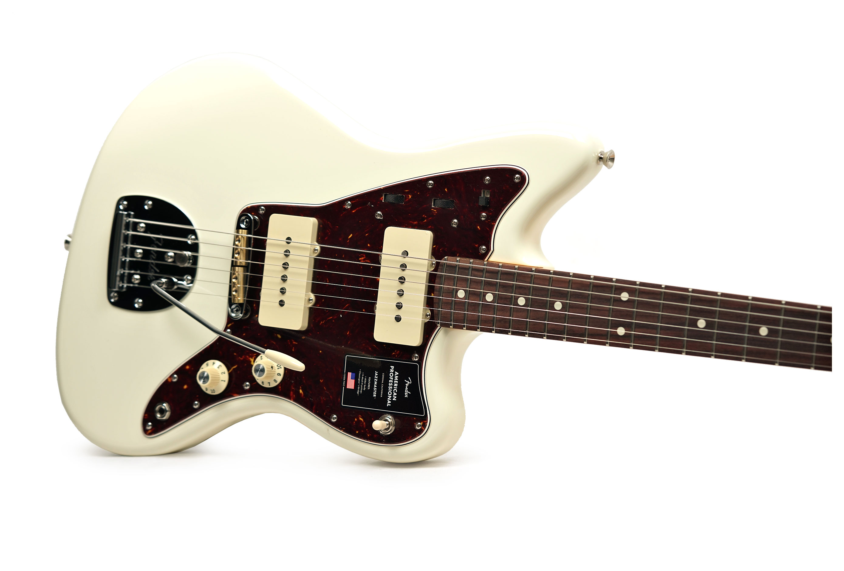 Fender American Professional Jazzmaster Rosewood Fingerboard Olympic White (2026) #US26056472