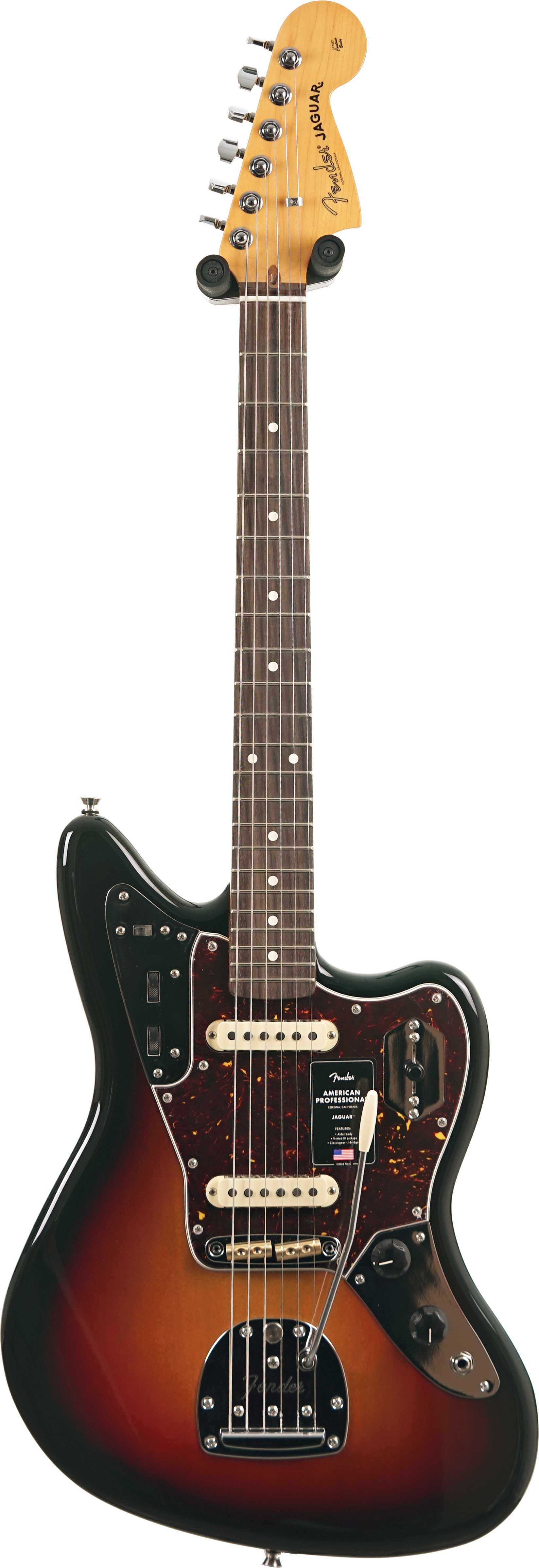 Fender American Professional Jaguar Rosewood Fingerboard 3-Colour Sunburst (2026) #US26032980