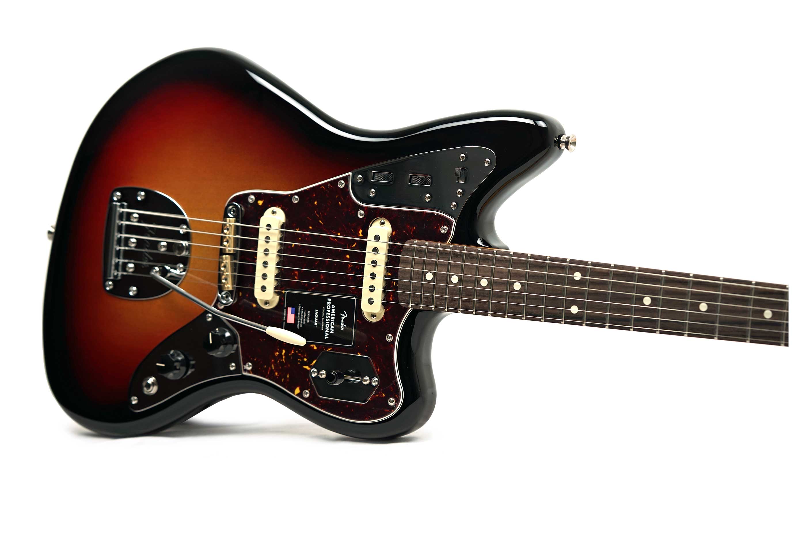 Fender American Professional Jaguar Rosewood Fingerboard 3-Colour Sunburst (2026) #US26032980