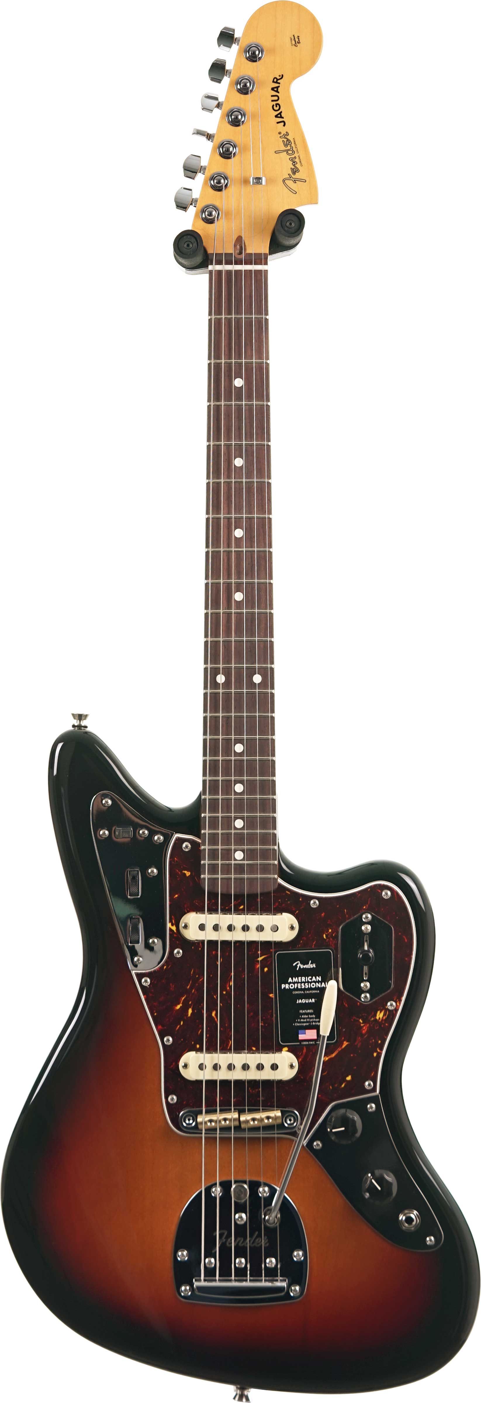 Fender American Professional Jaguar Rosewood Fingerboard 3-Colour Sunburst (2026) #US26030208