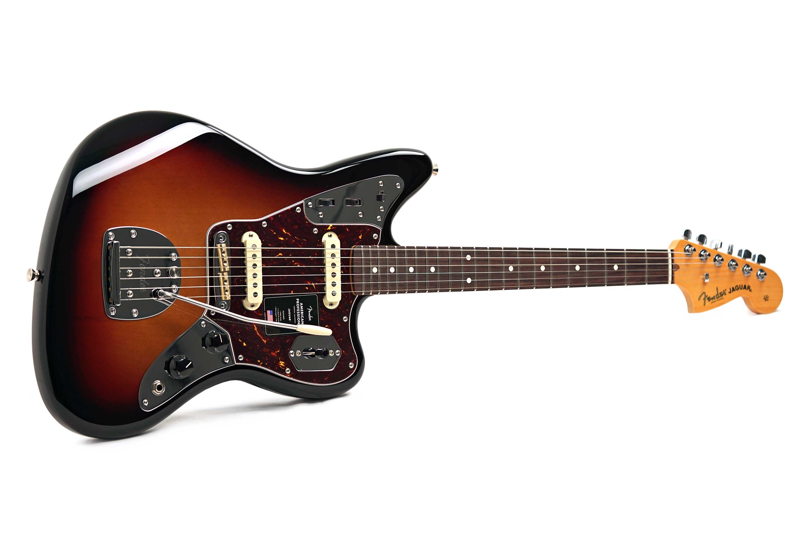 Fender American Professional Jaguar Rosewood Fingerboard 3-Colour Sunburst (2026) #US26030208
