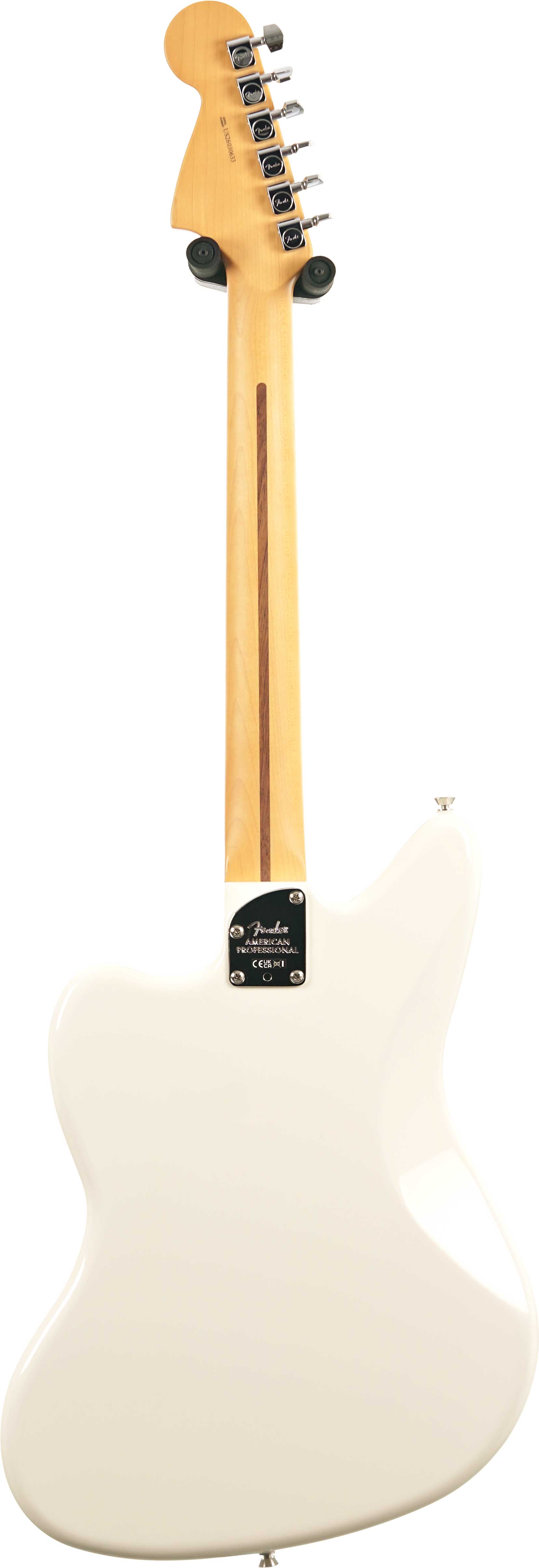 Fender American Professional Jaguar Rosewood Fingerboard Olympic White (2026) #US26030633