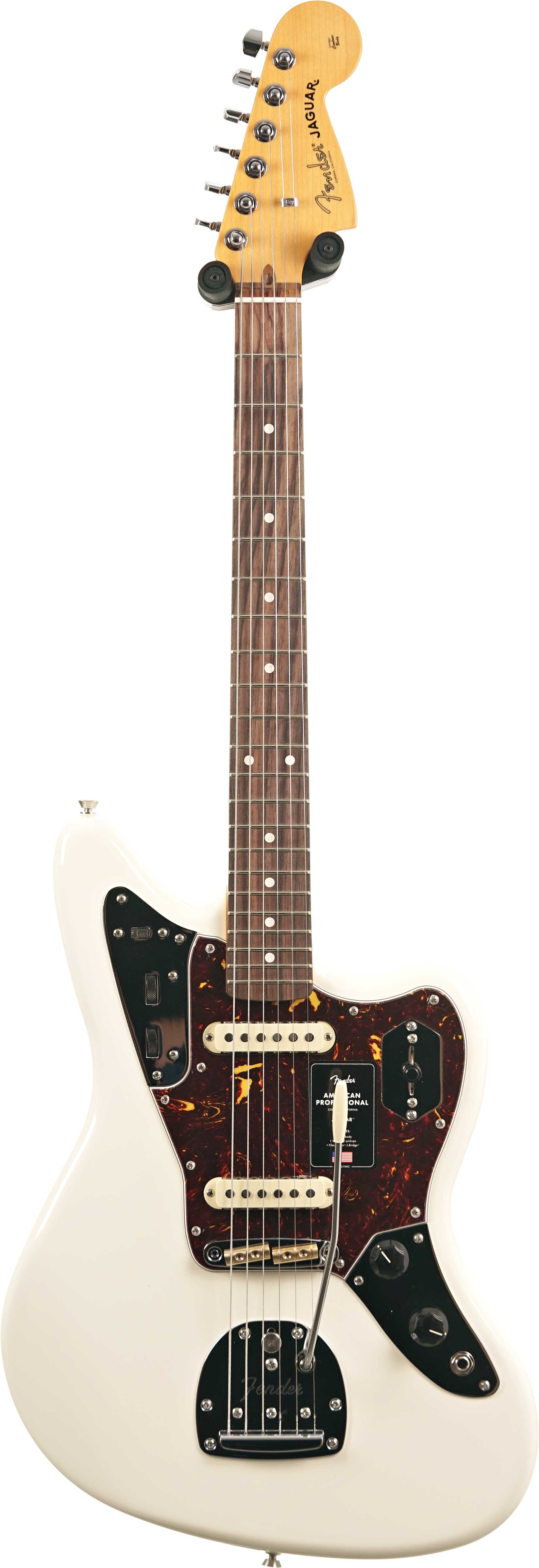 Fender American Professional Jaguar Rosewood Fingerboard Olympic White (2026) #US26030633