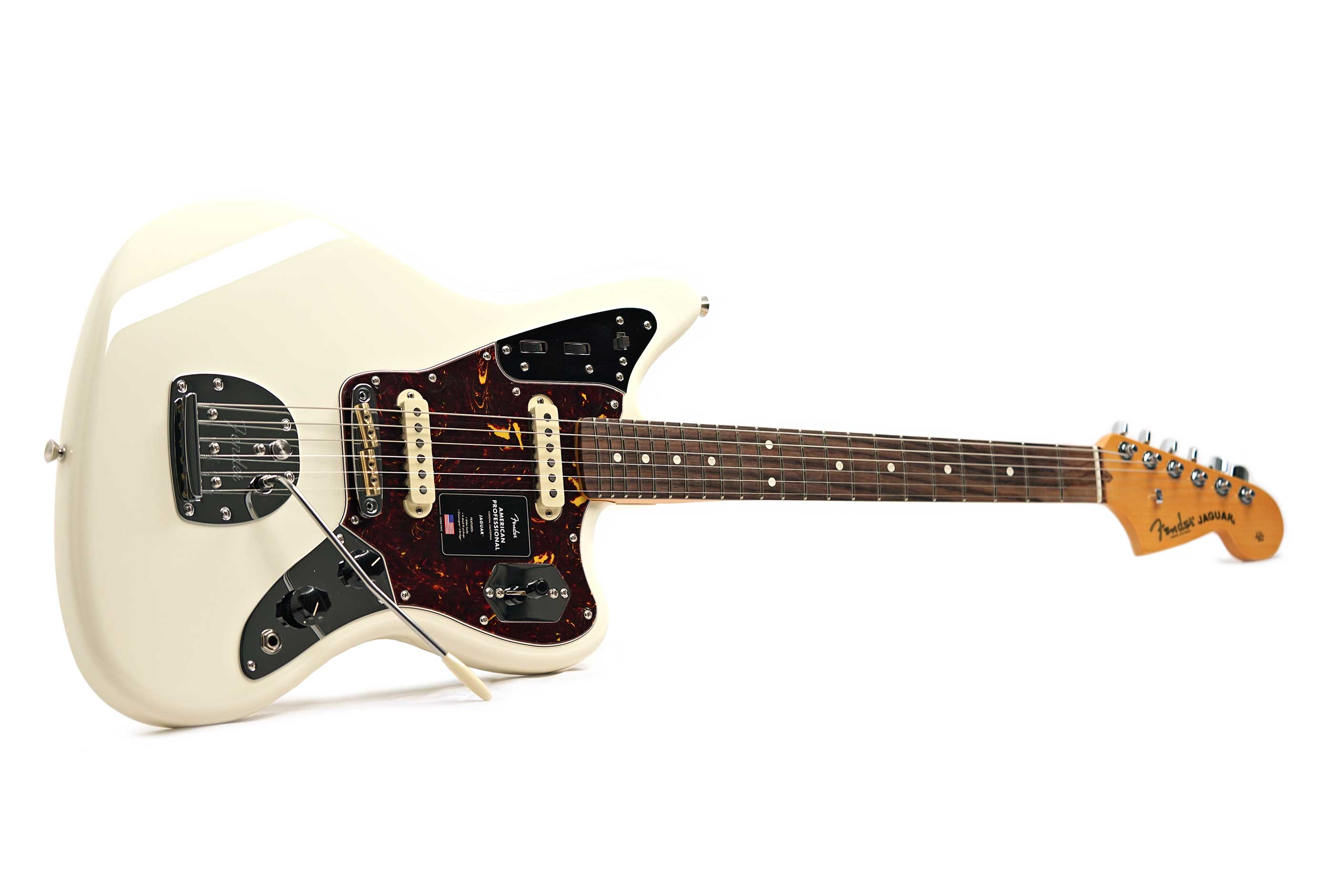 Fender American Professional Jaguar Rosewood Fingerboard Olympic White (2026) #US26030633