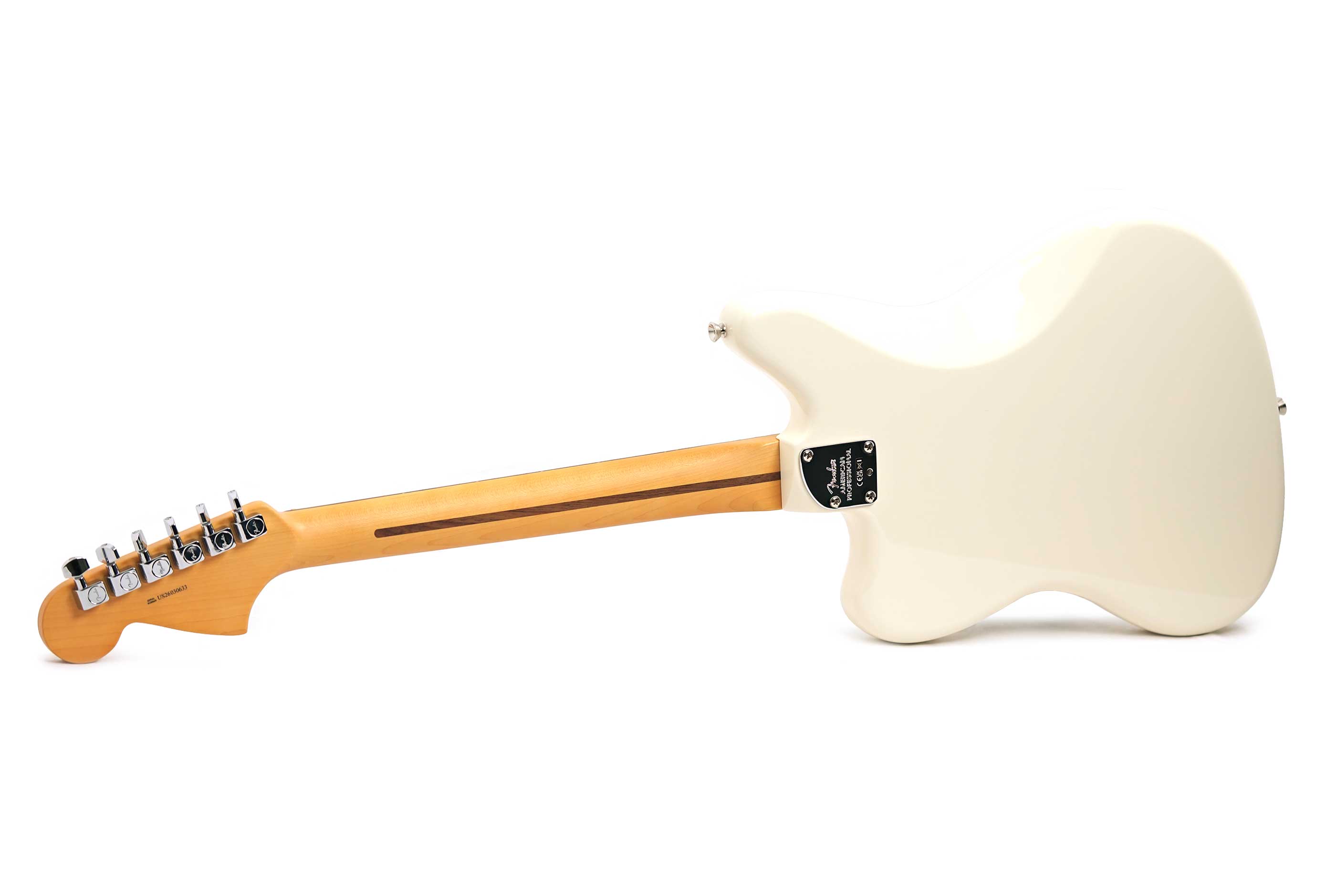 Fender American Professional Jaguar Rosewood Fingerboard Olympic White (2026) #US26030633