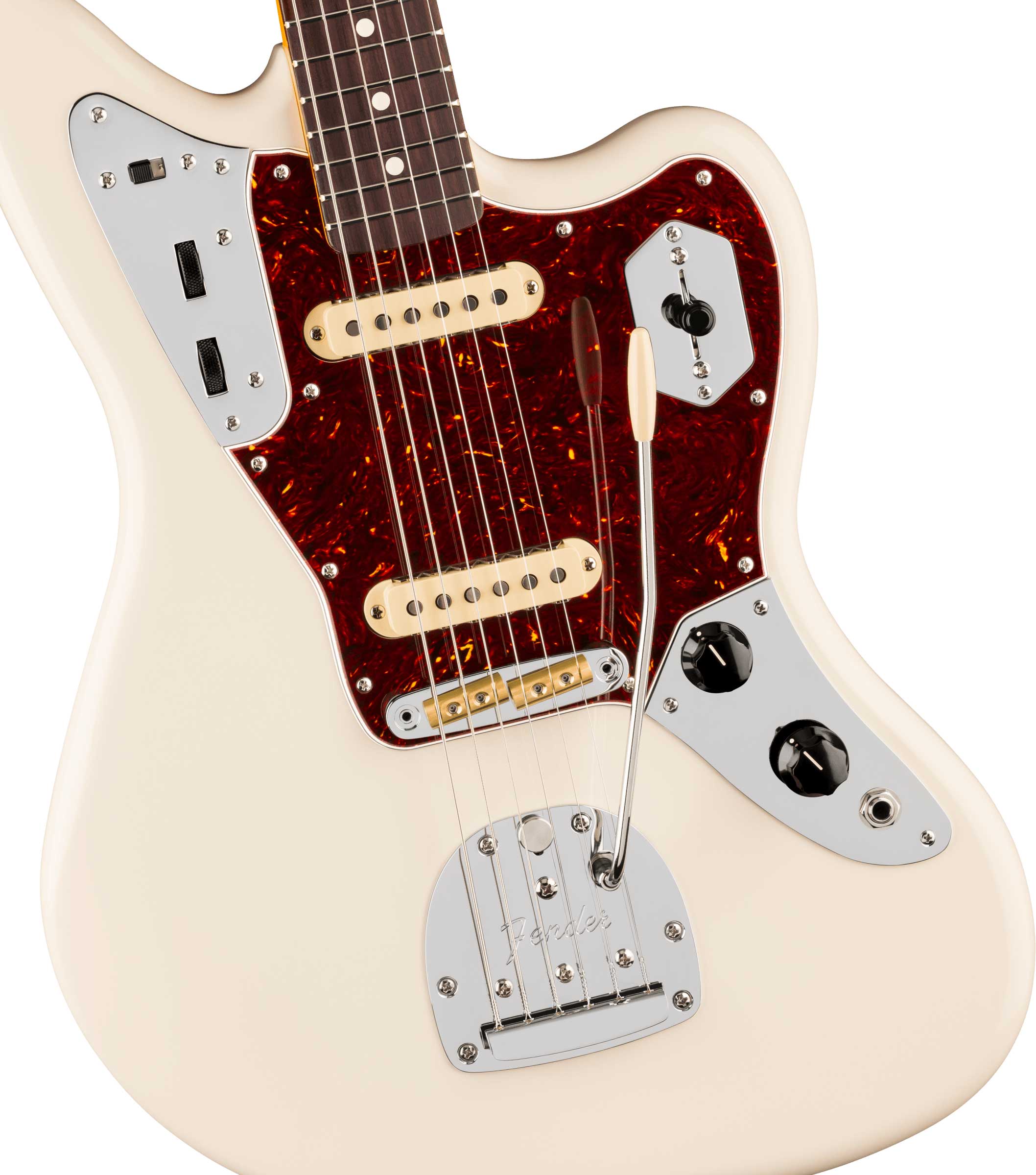 Fender American Professional Jaguar Rosewood Fingerboard Olympic White (2026)