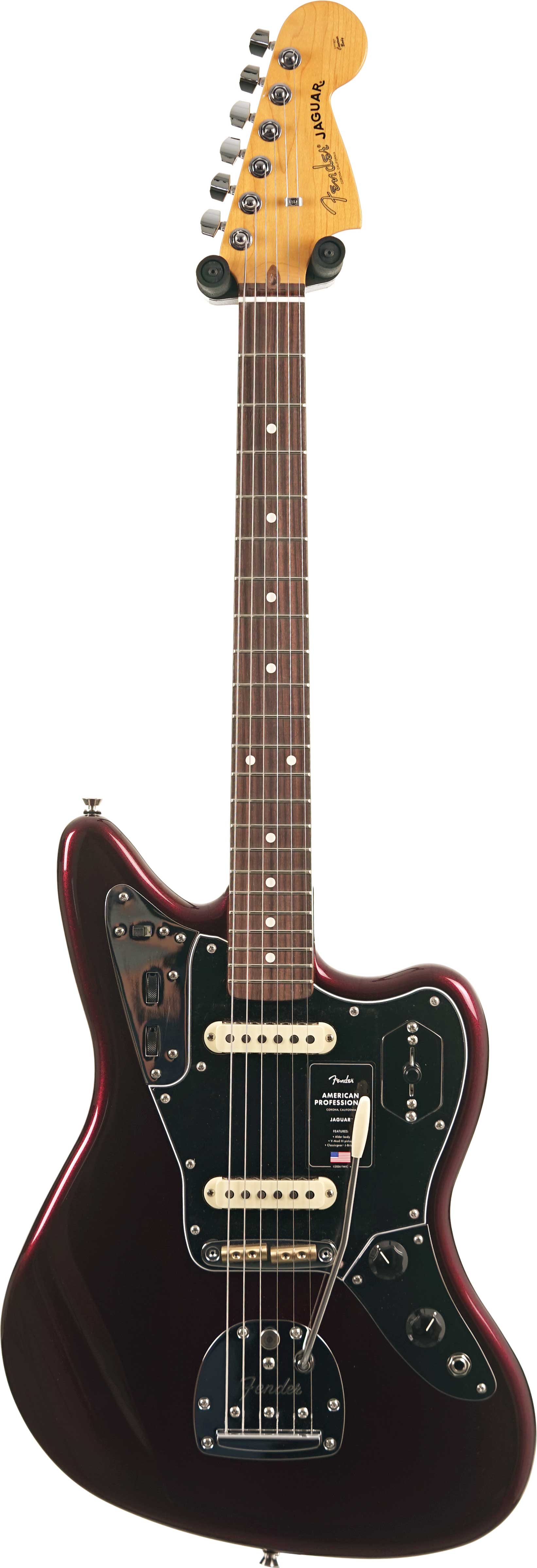 Fender American Professional Jaguar Rosewood Fingerboard Oxblood (2026) #US26030442