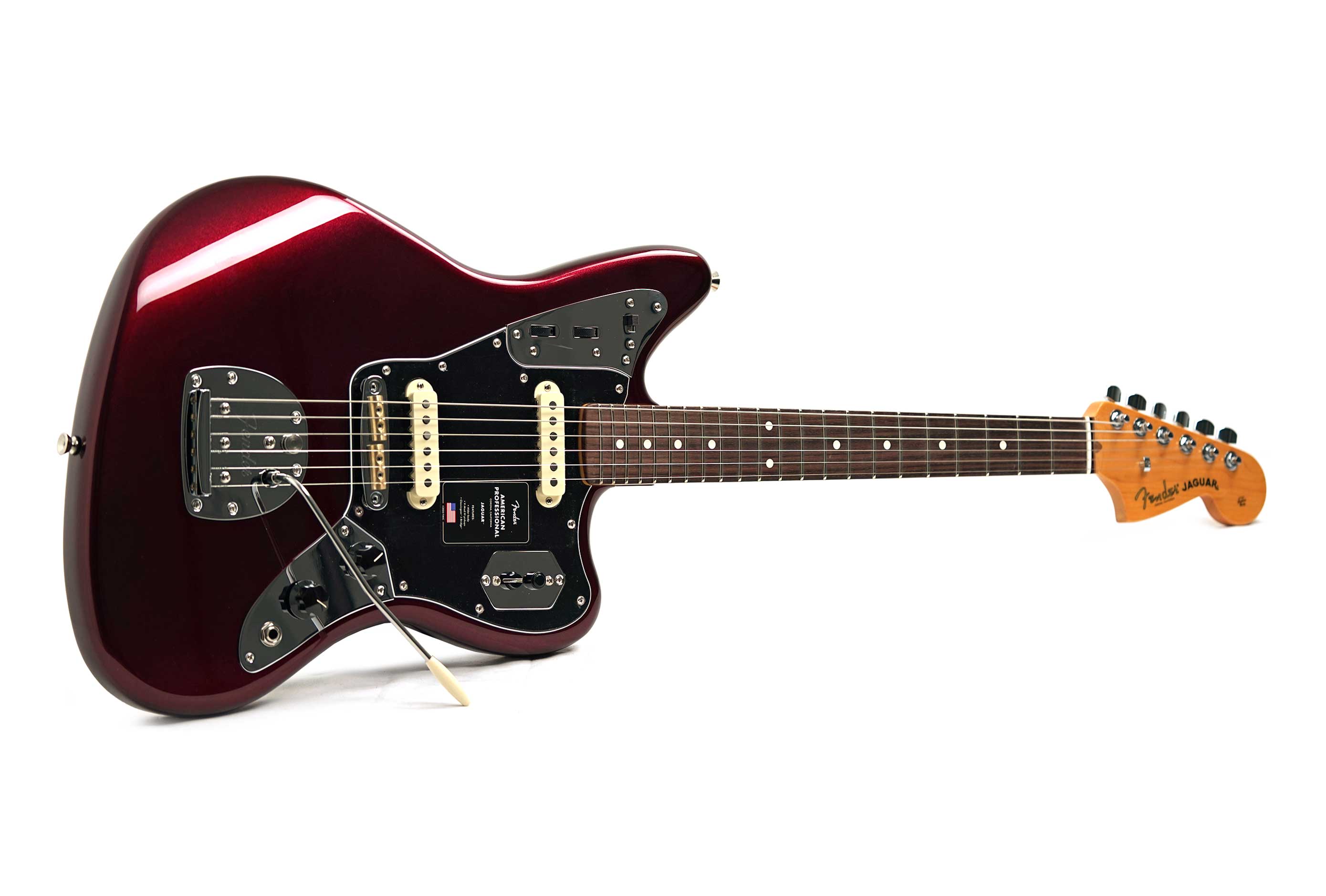 Fender American Professional Jaguar Rosewood Fingerboard Oxblood (2026) #US26030442