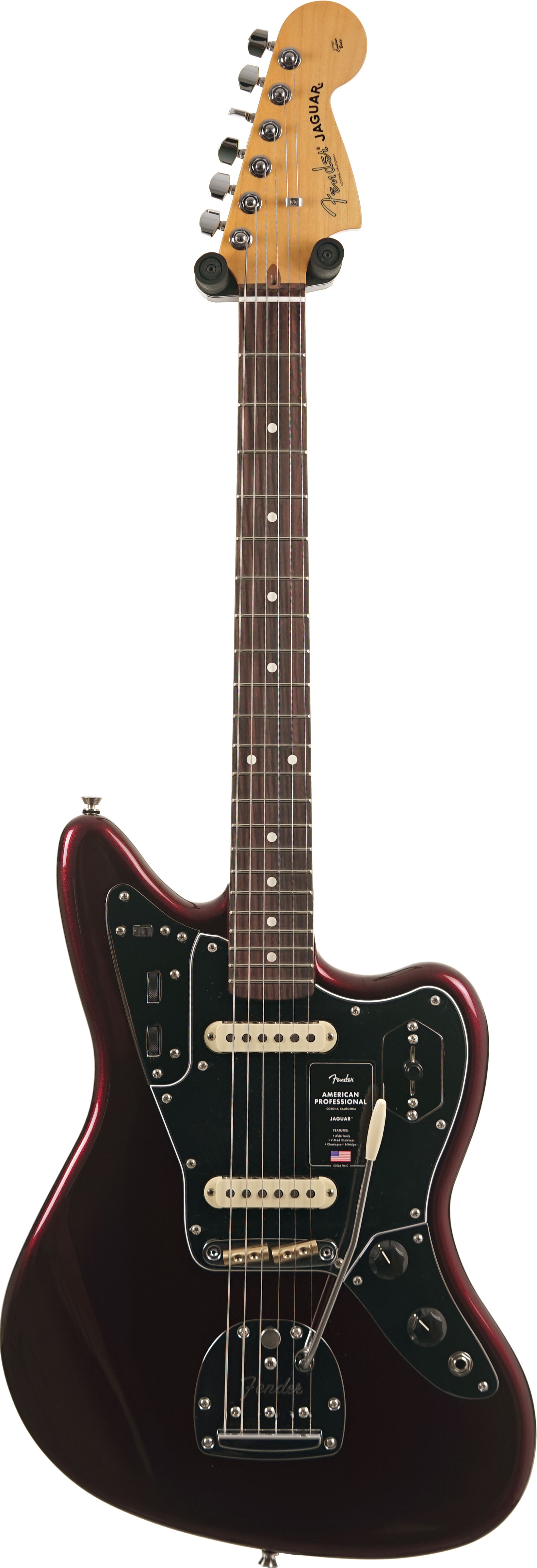 Fender American Professional Jaguar Rosewood Fingerboard Oxblood (2026) #US26030311