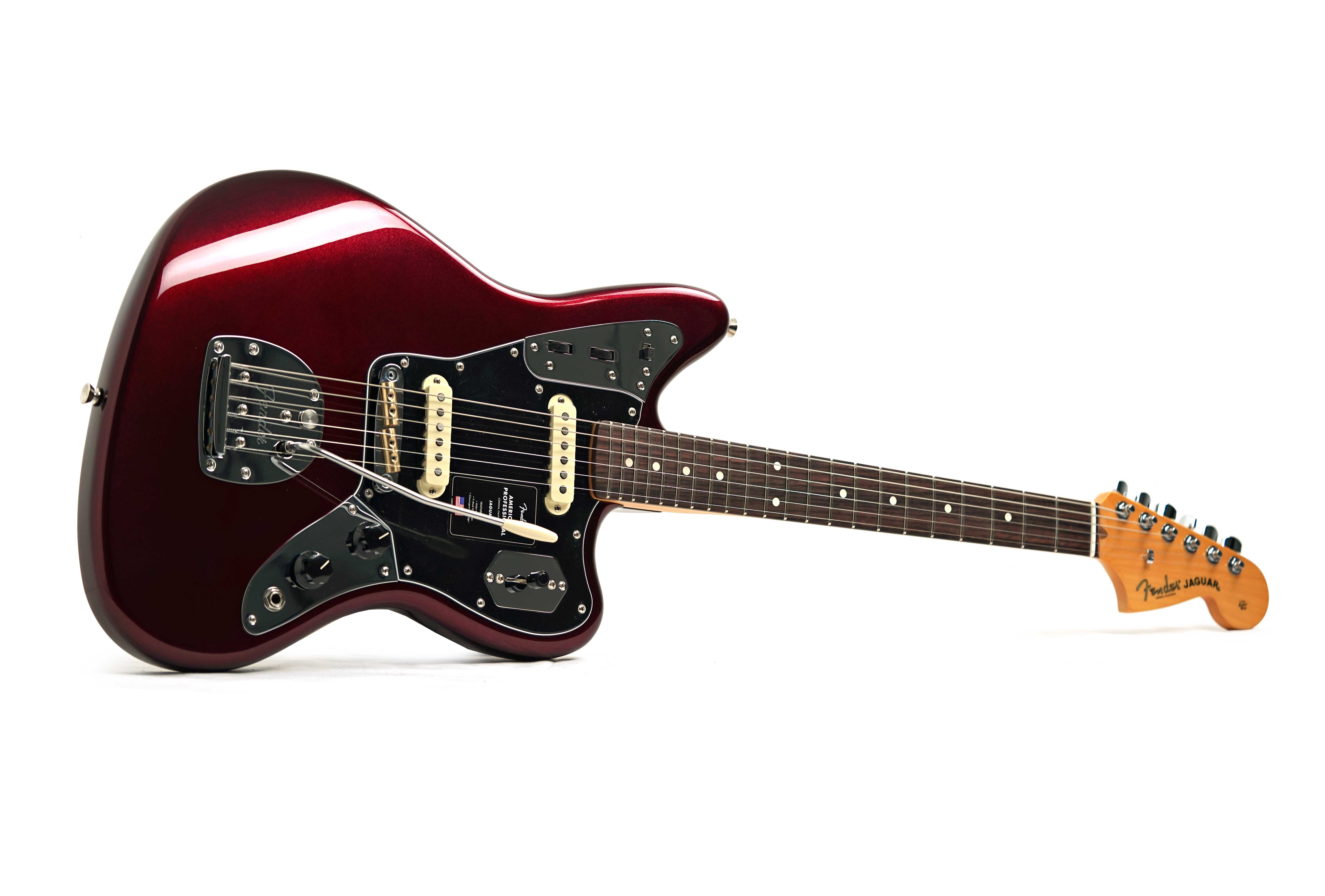 Fender American Professional Jaguar Rosewood Fingerboard Oxblood (2026) #US26030311
