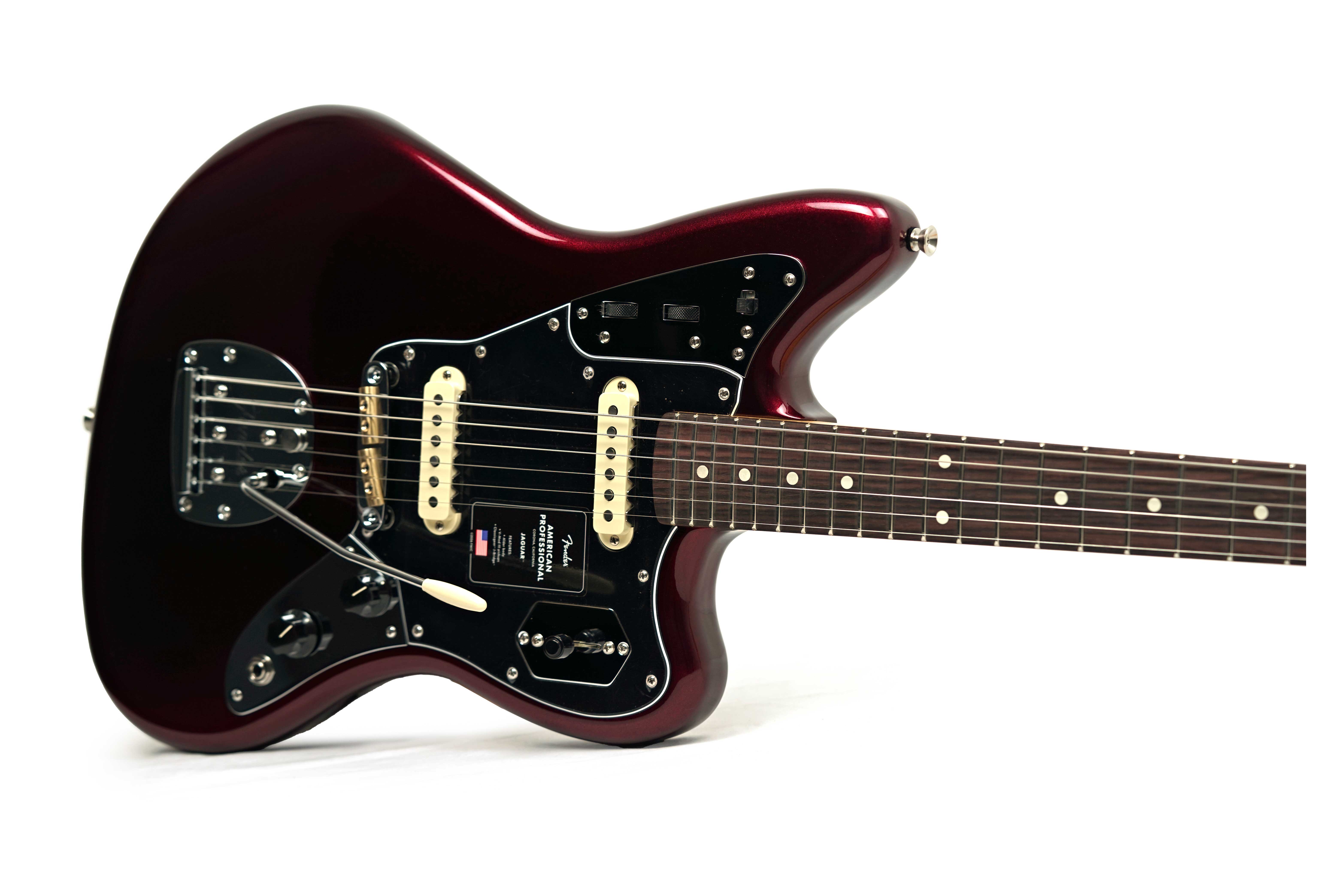 Fender American Professional Jaguar Rosewood Fingerboard Oxblood (2026) #US26030311