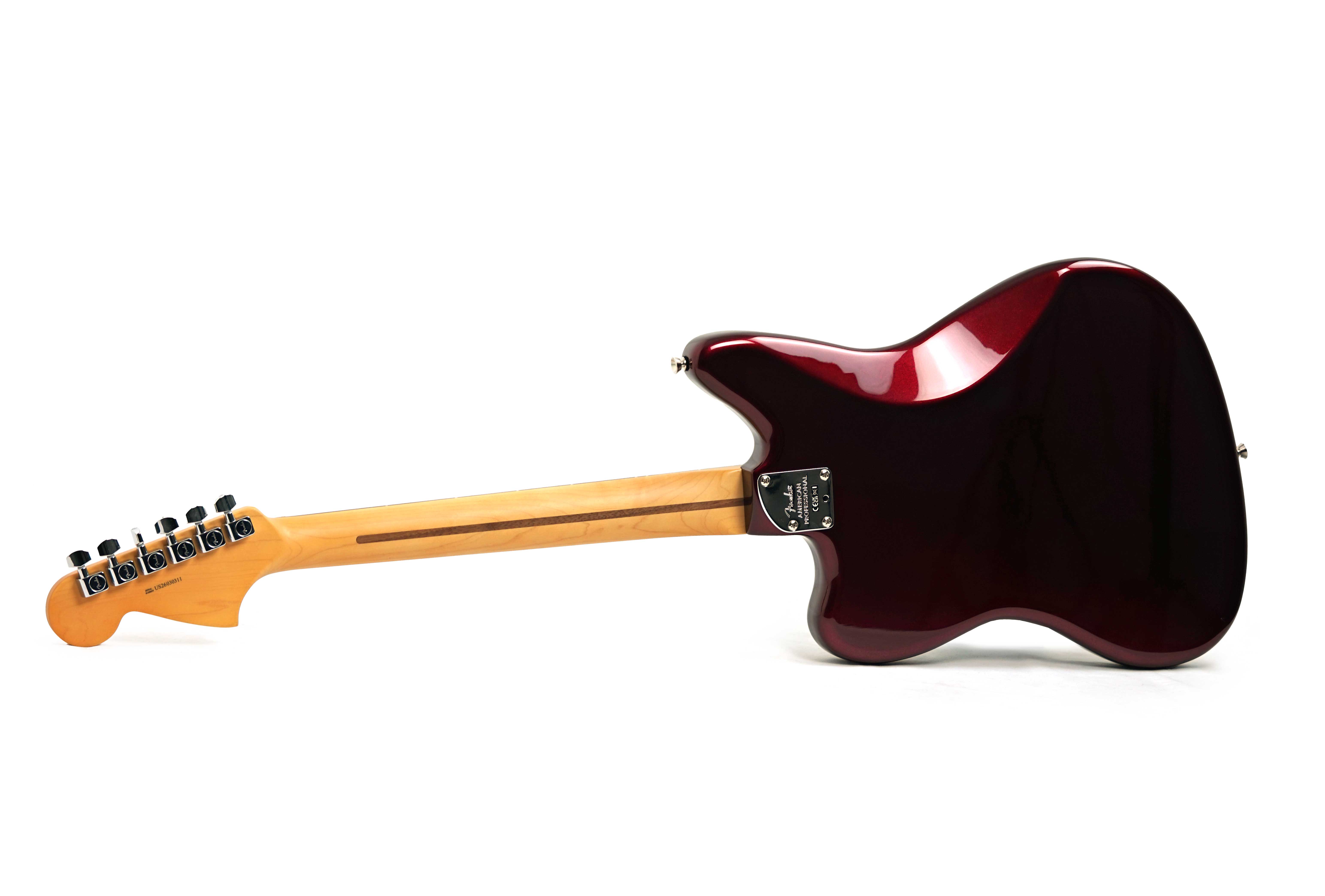 Fender American Professional Jaguar Rosewood Fingerboard Oxblood (2026) #US26030311