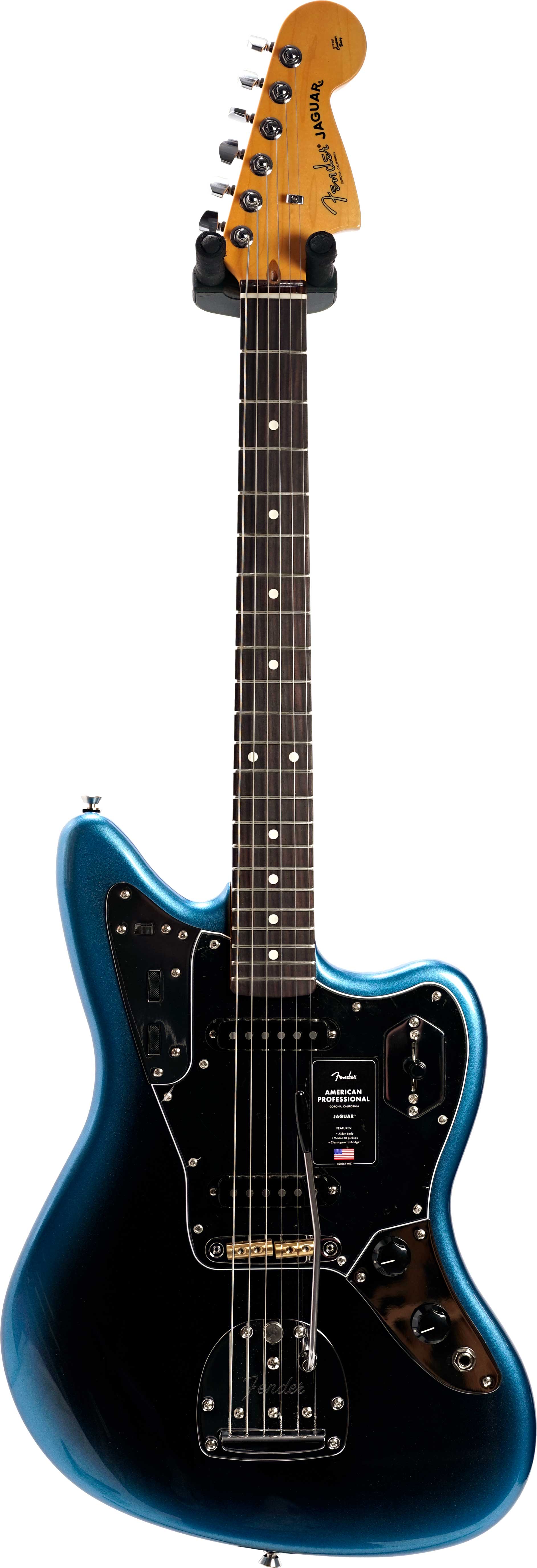 Fender American Professional Jaguar Rosewood Fingerboard Dark Night (2026) #US26059332