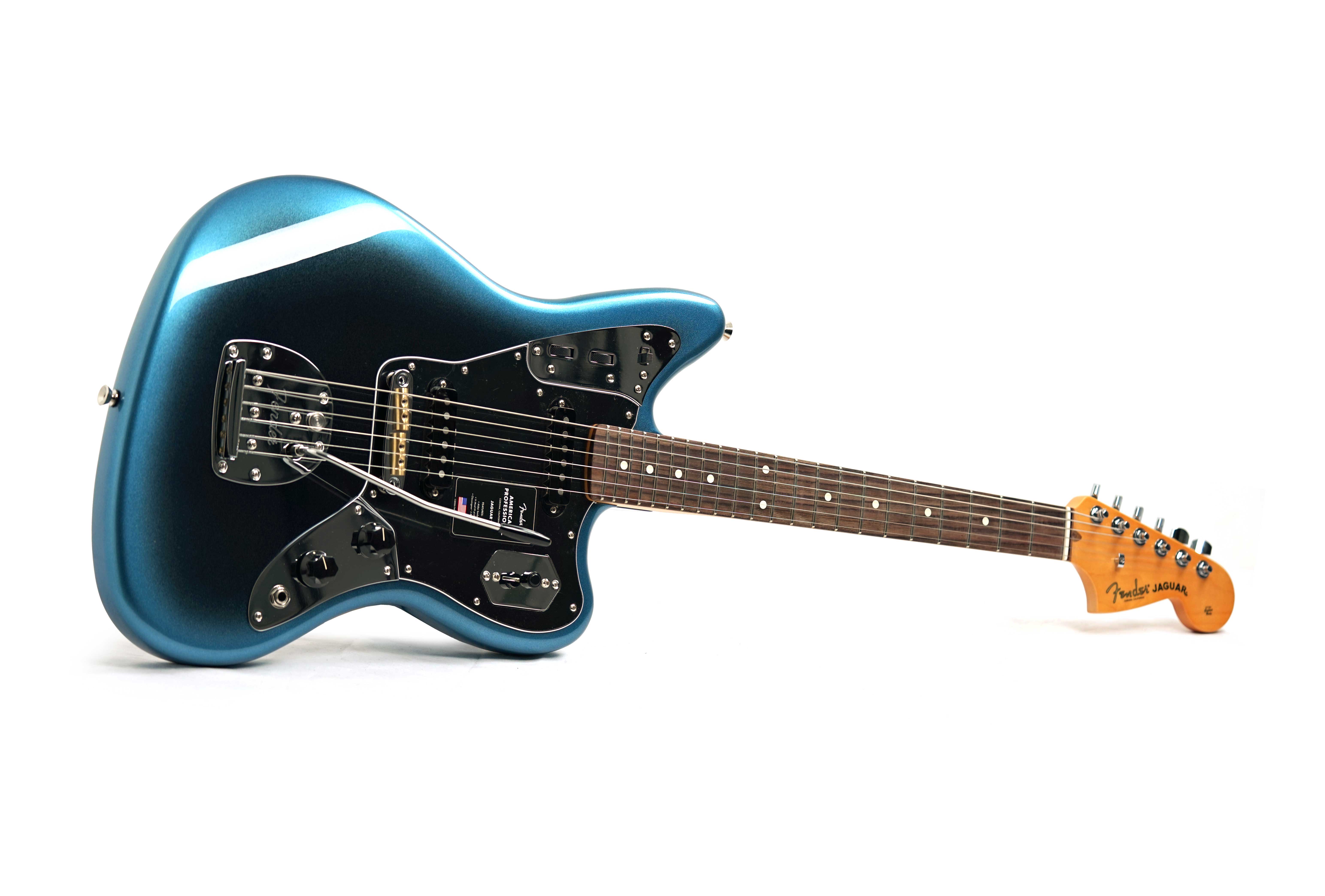 Fender American Professional Jaguar Rosewood Fingerboard Dark Night (2026) #US26033274