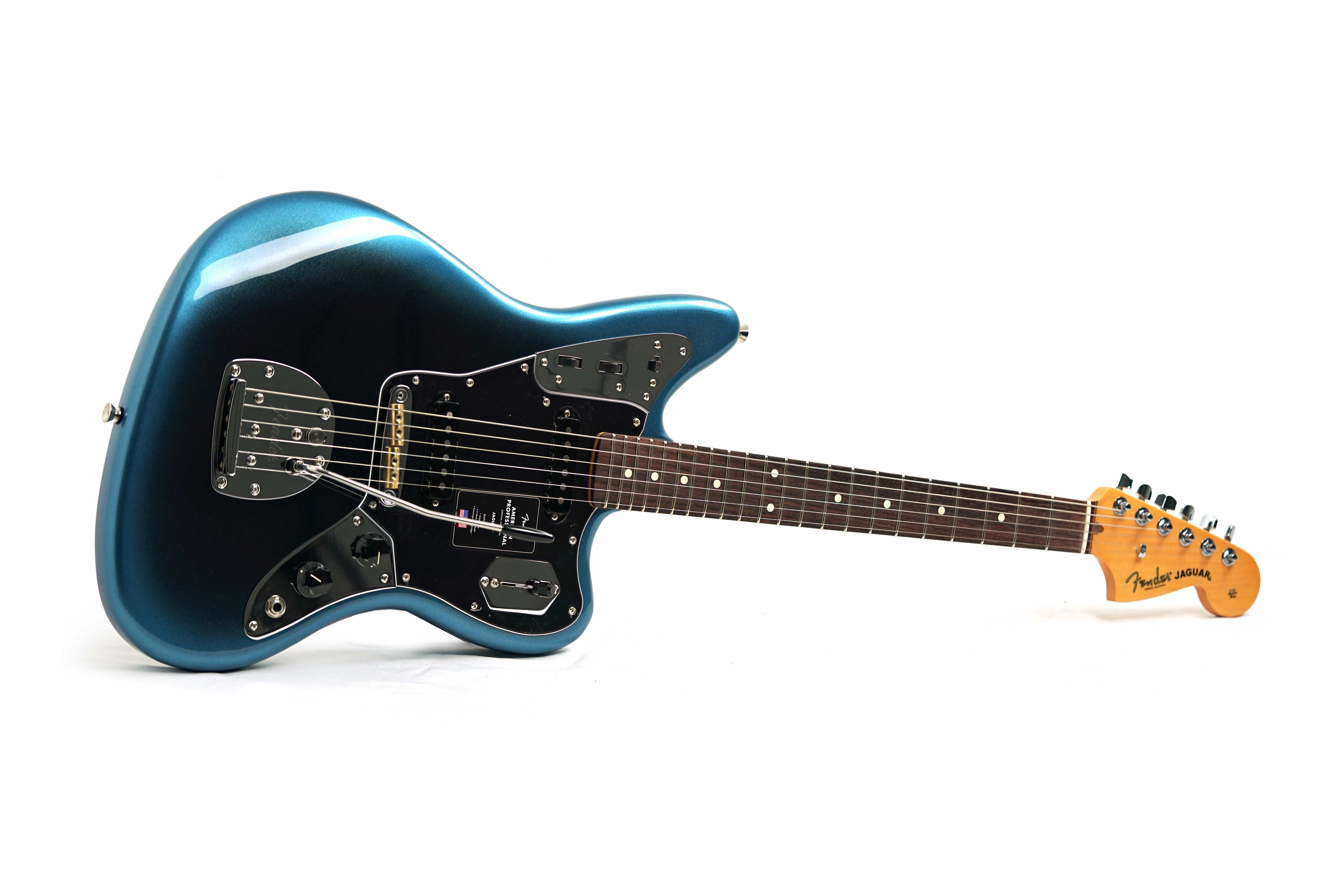 Fender American Professional Jaguar Rosewood Fingerboard Dark Night (2026) #US26055677