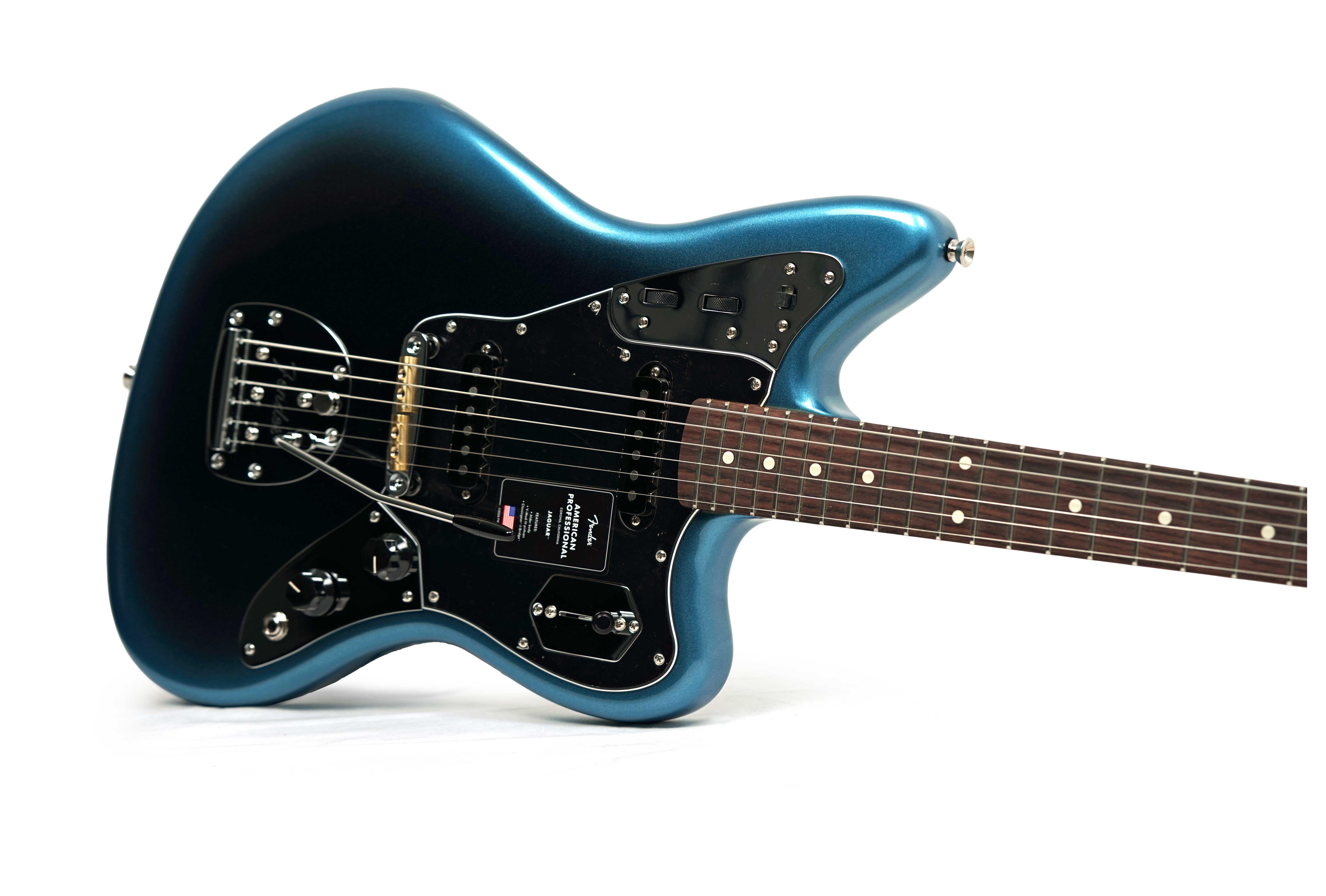 Fender American Professional Jaguar Rosewood Fingerboard Dark Night (2026) #US26055677