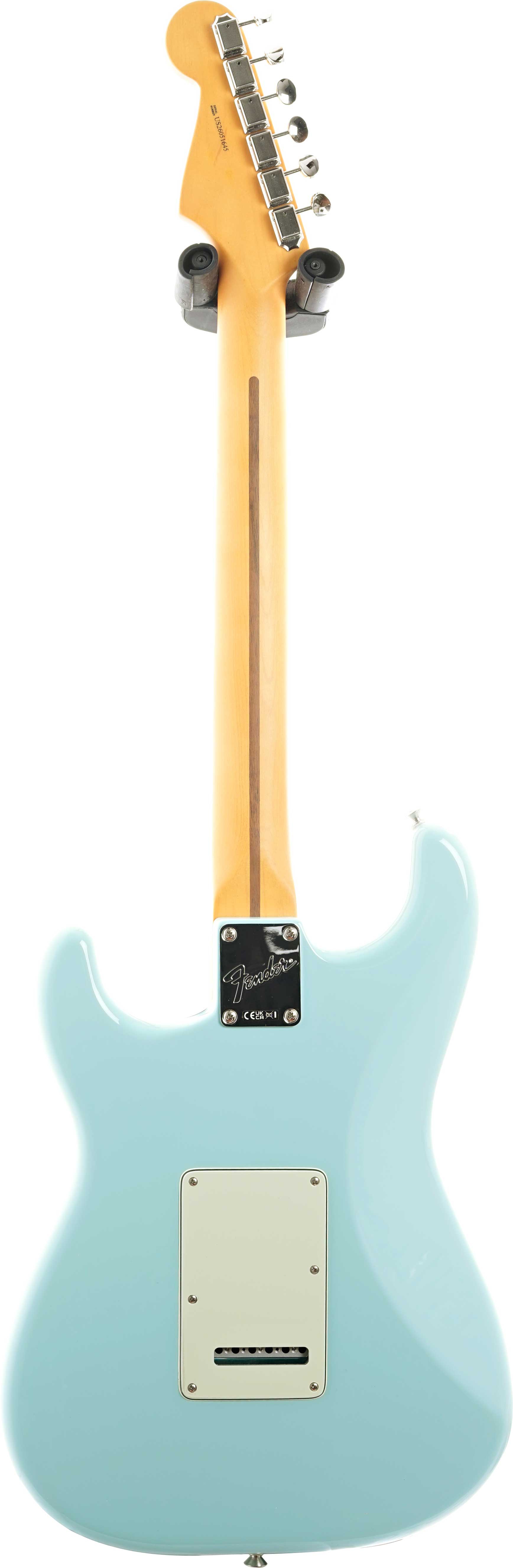 Fender Limited Edition Professional Classic Silent Stratocaster Daphne Blue Rosewood Fingerboard #US26021997