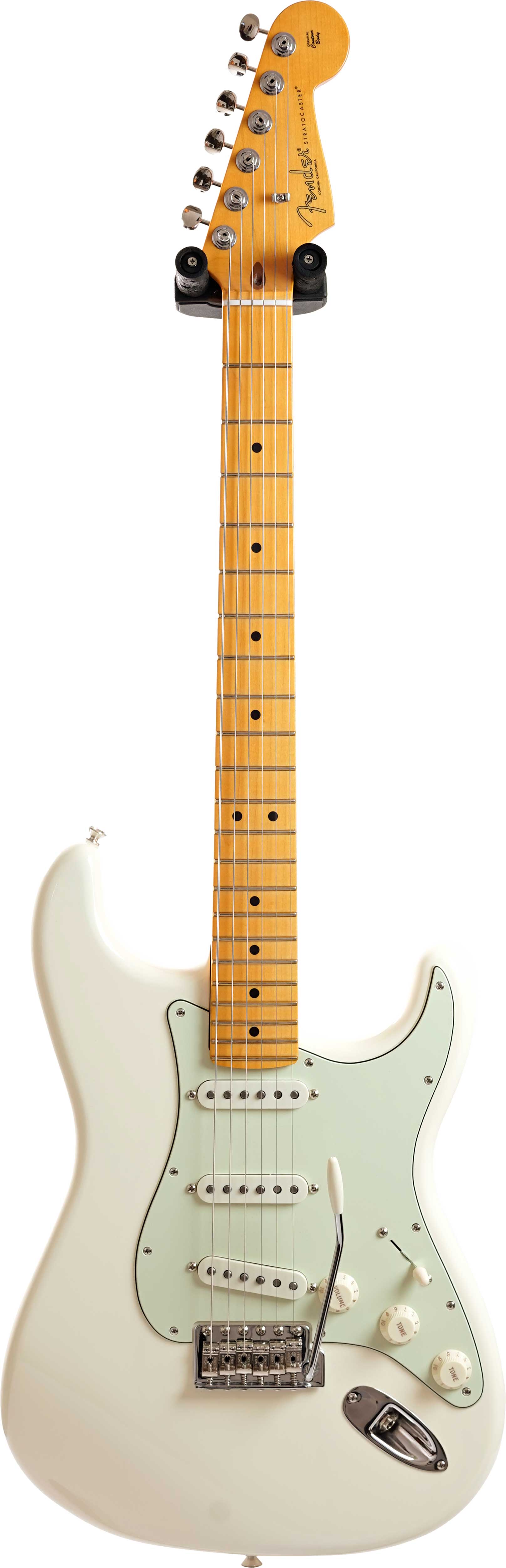 Fender Limited Edition American Professional Classic Stratocaster featuring the Fender Silent System Olympic White Maple Fingerboard #US26046999