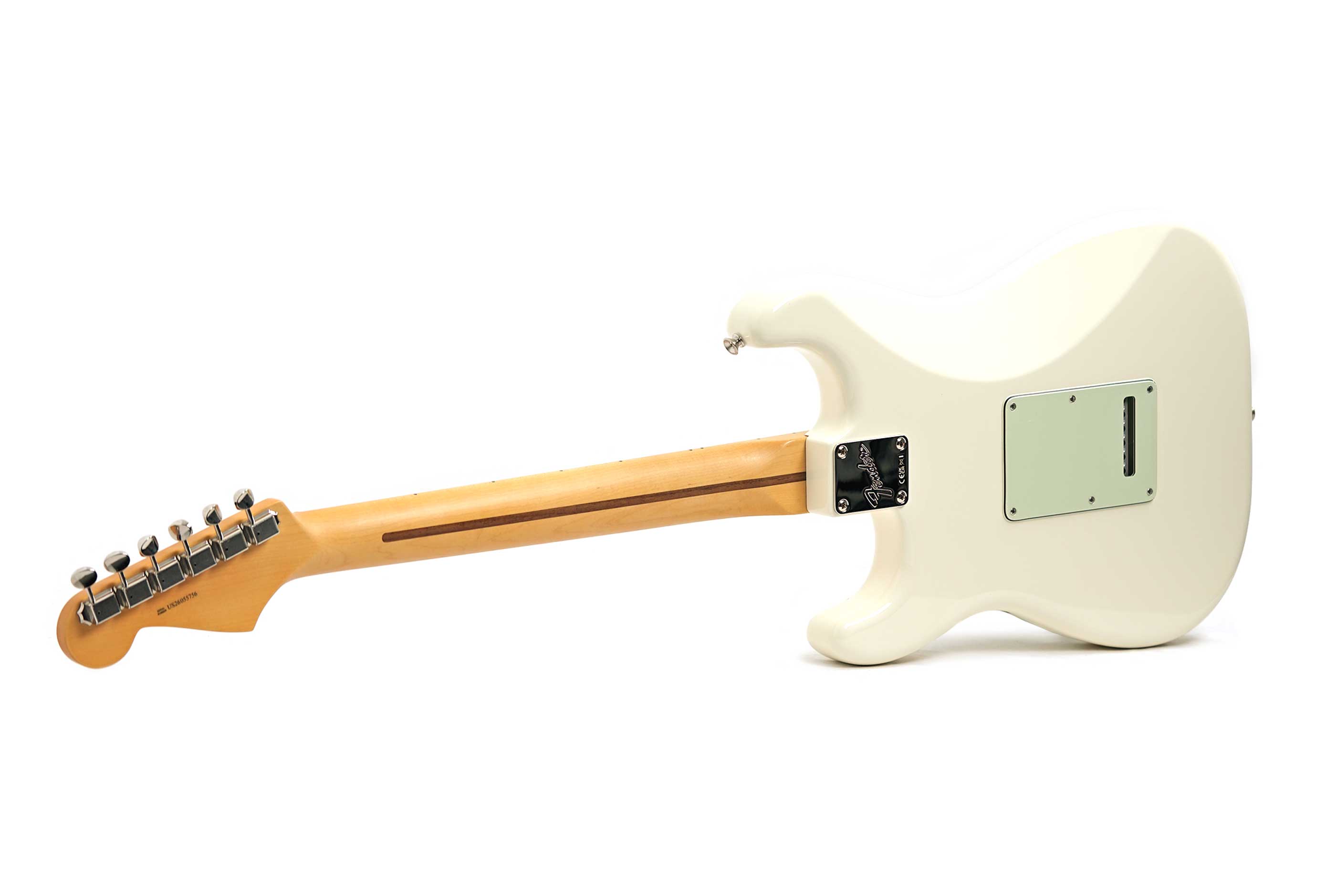 Fender  Limited Edition American Professional Classic Stratocaster featuring the Fender Silent System Olympic White Maple Fingerboard #US26055756