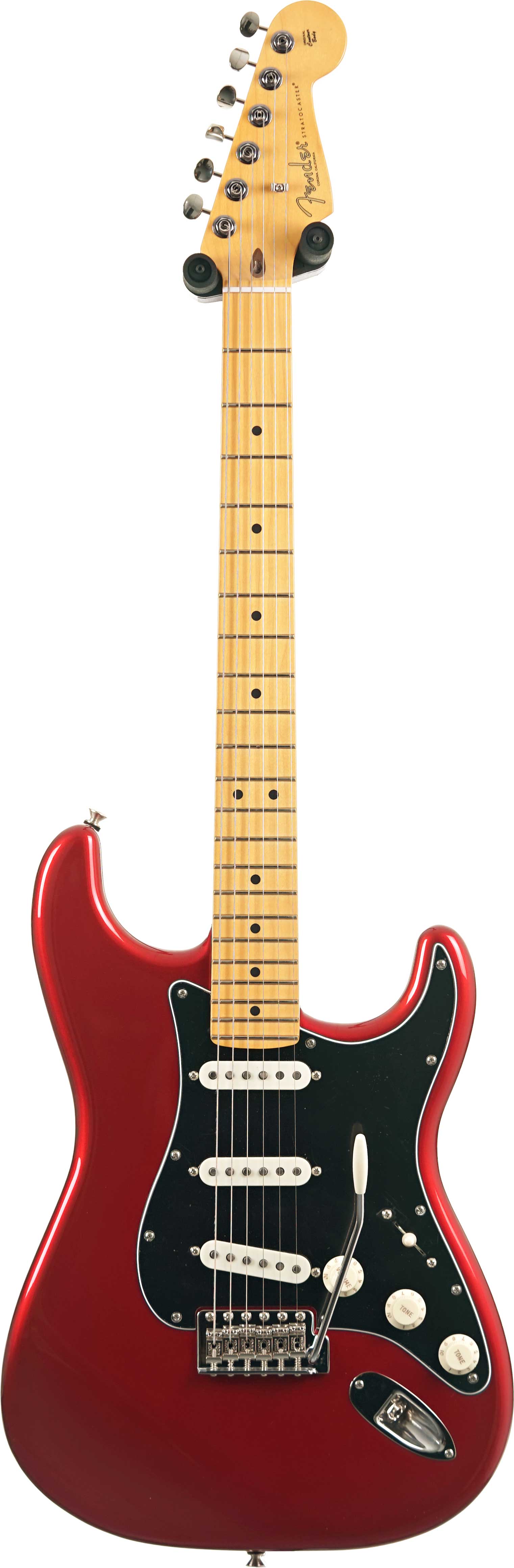 Fender Limited Edition Professional Classic Silent Stratocaster Candy Apple Red Maple Fingerboard #US26049299