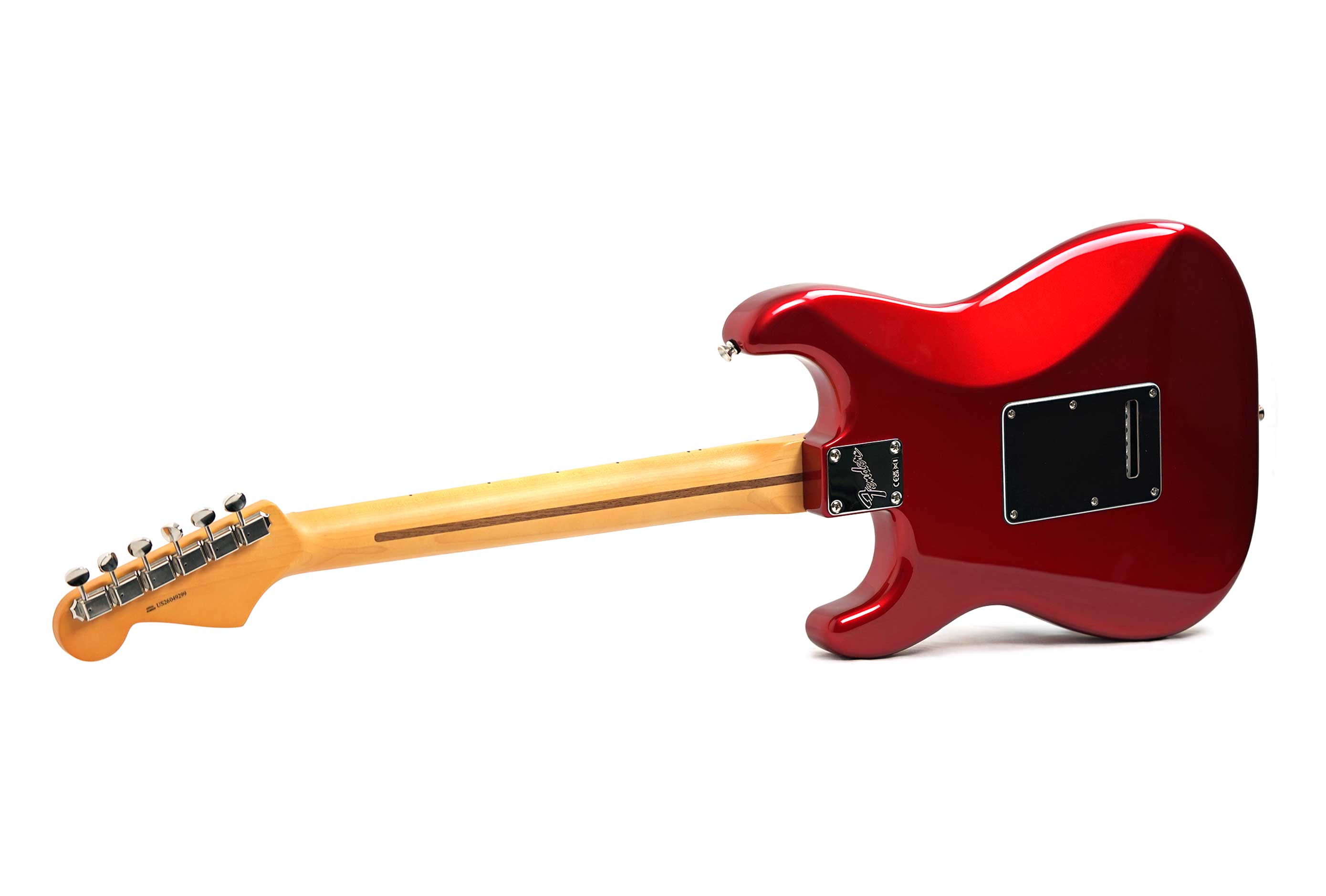 Fender Limited Edition American Professional Classic Stratocaster featuring the Fender Silent System Candy Apple Red Maple Fingerboard #US26049299