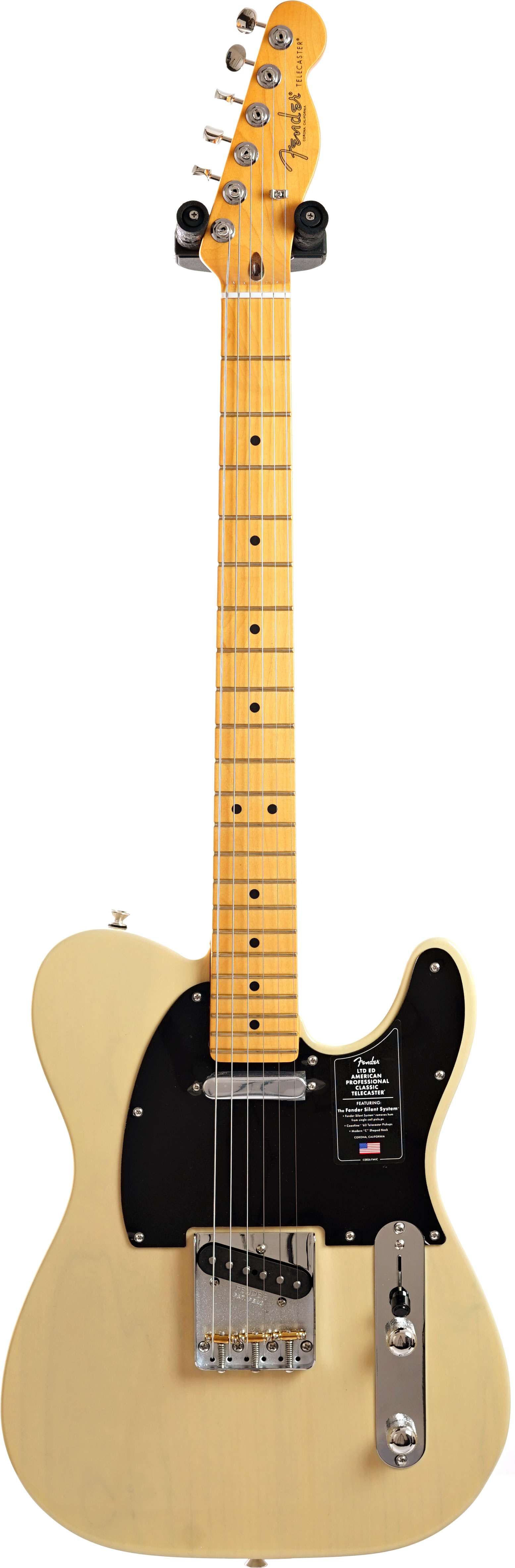 Fender Limited Edition Professional Classic Silent Telecaster Vintage Blonde Maple Fingerboard #US26052829