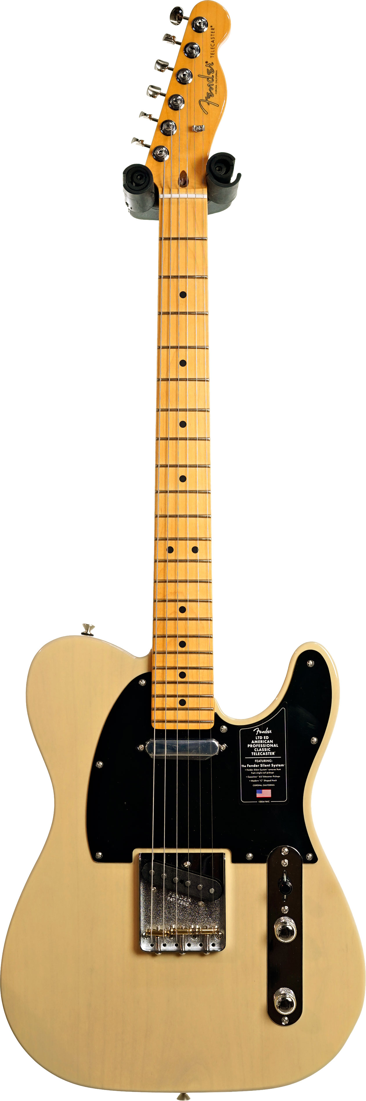 Fender Limited Edition Professional Classic Silent Telecaster Vintage Blonde Maple Fingerboard #US26051829