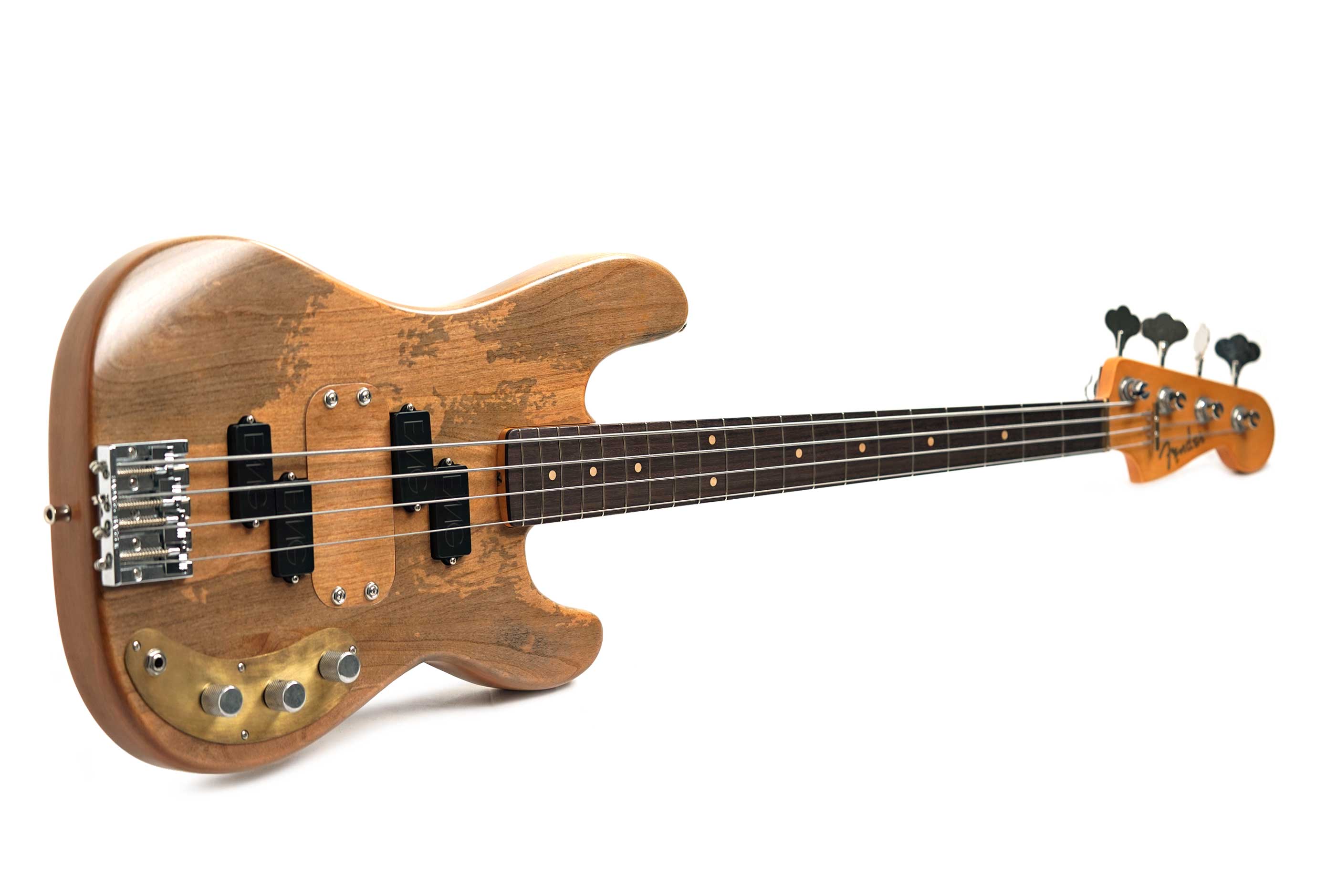 Fender Lee Sklar Precision Bass Natural Rosewood Fingerboard #L2600077LS