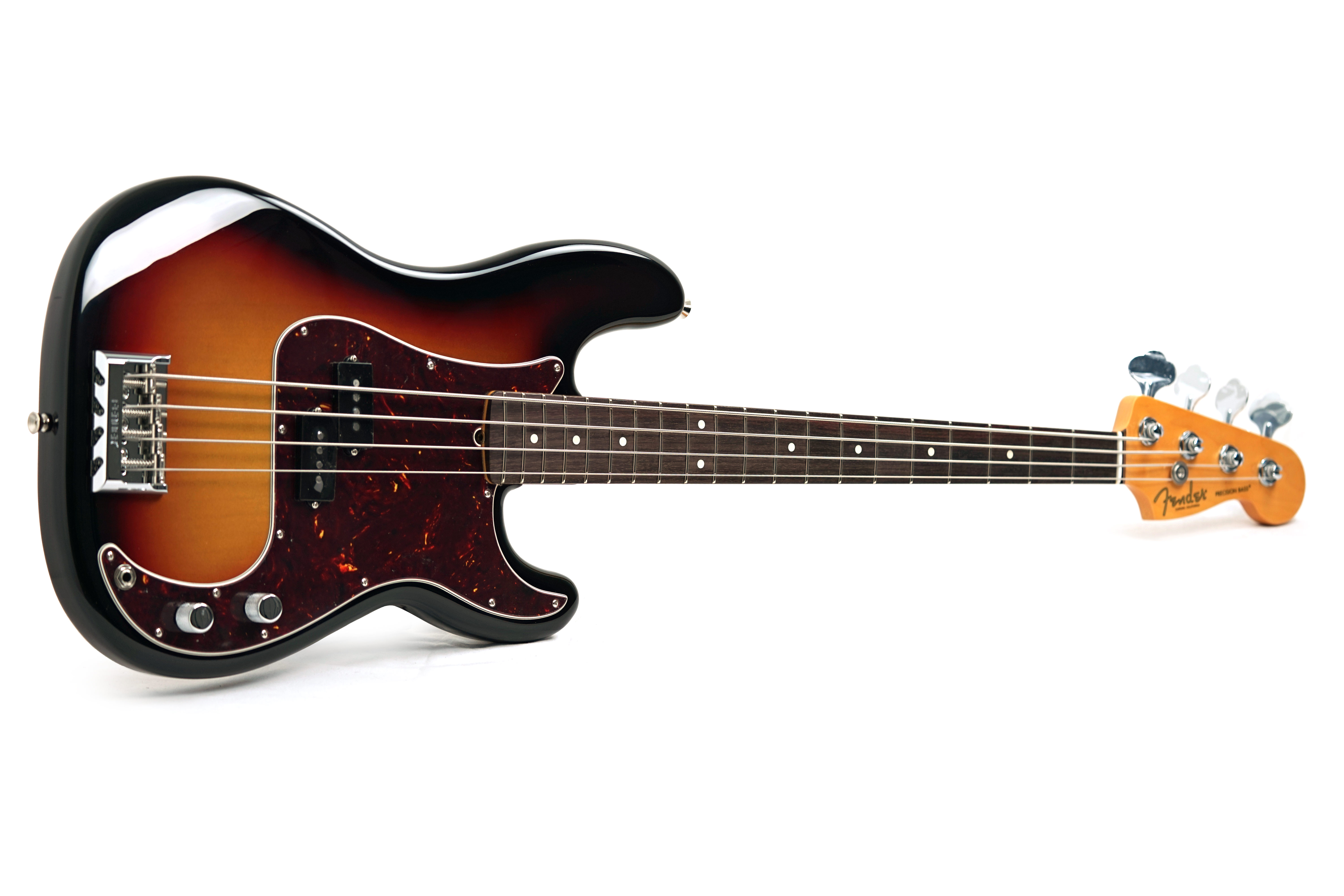 Fender American Professional Precision Bass Rosewood Fingerboard 3-Colour Sunburst (2026) #US26042203
