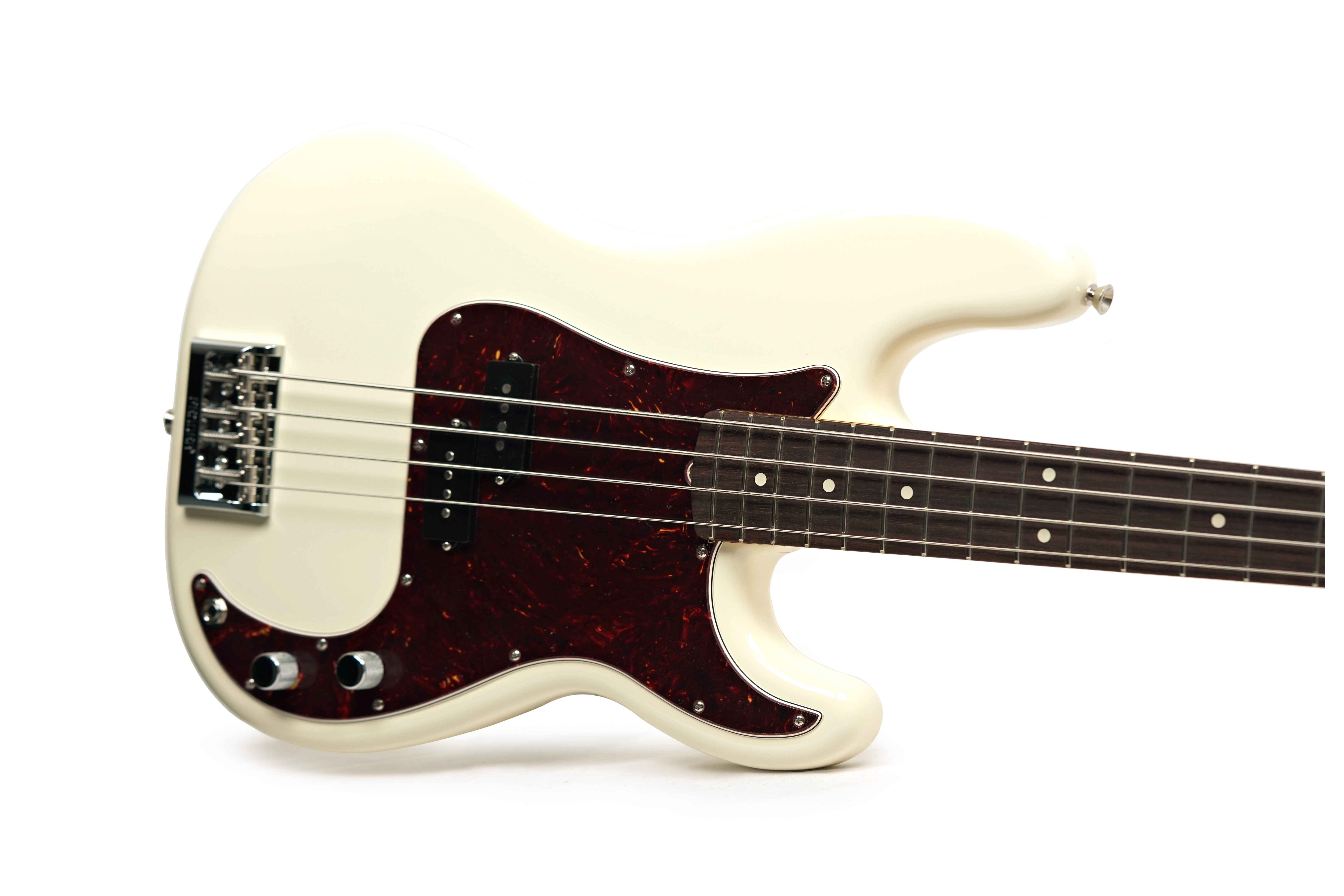 Fender American Professional Precision Bass Rosewood Fingerboard Olympic White (2026) #US26042228