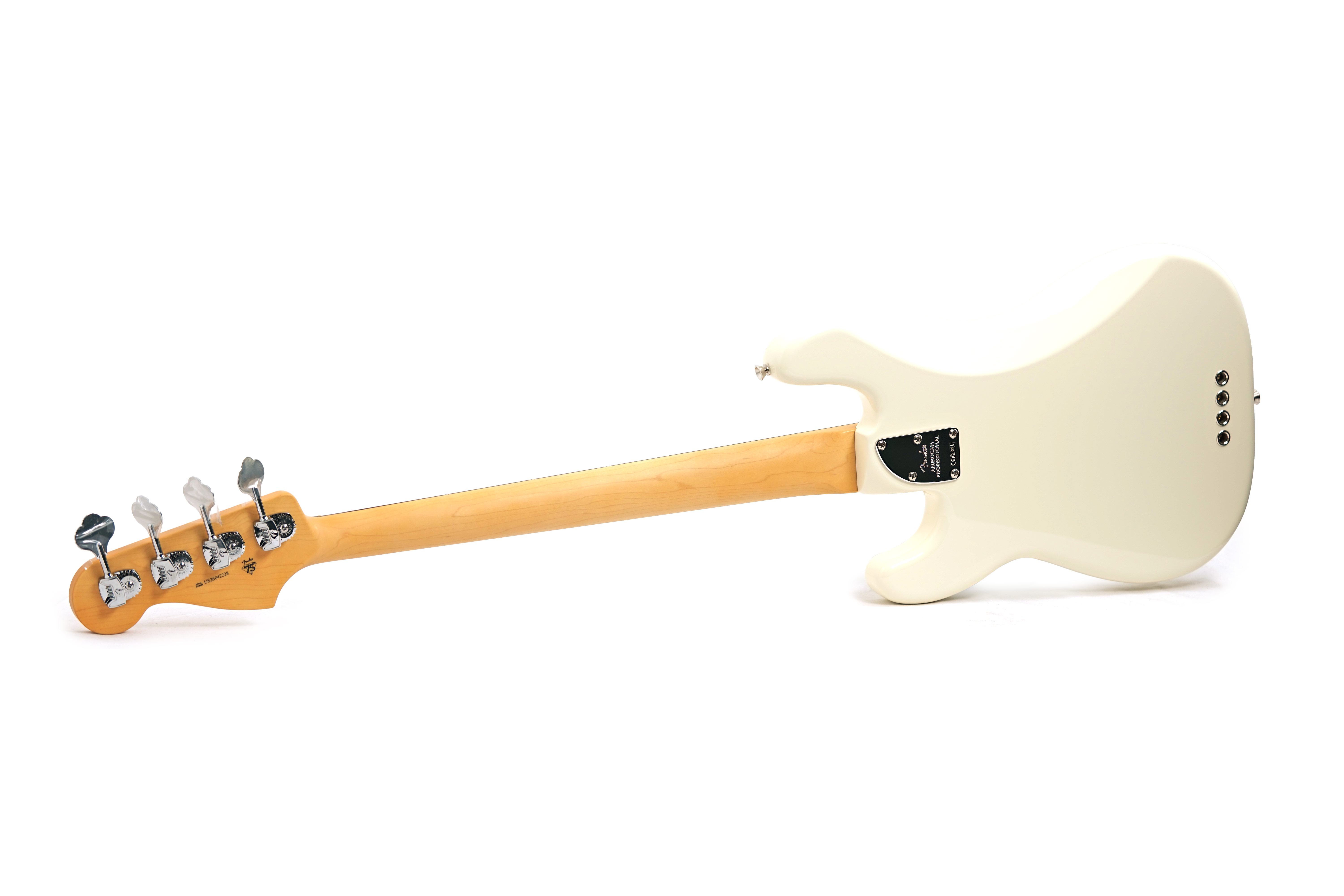 Fender American Professional Precision Bass Rosewood Fingerboard Olympic White (2026) #US26042228