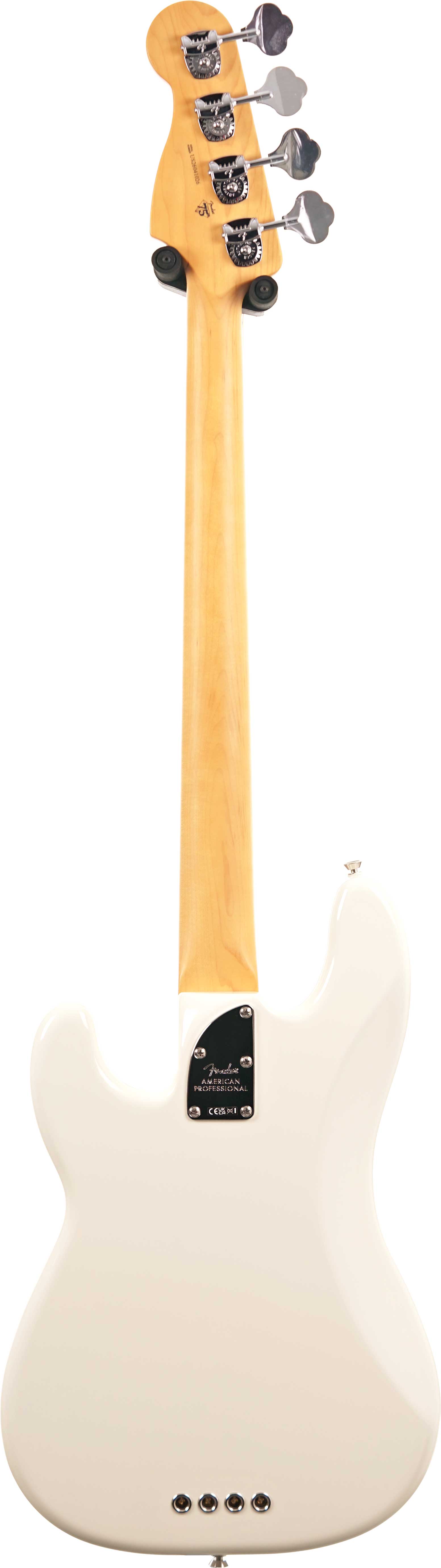 Fender American Professional Precision Bass Rosewood Fingerboard Olympic White (2026) #US26041026