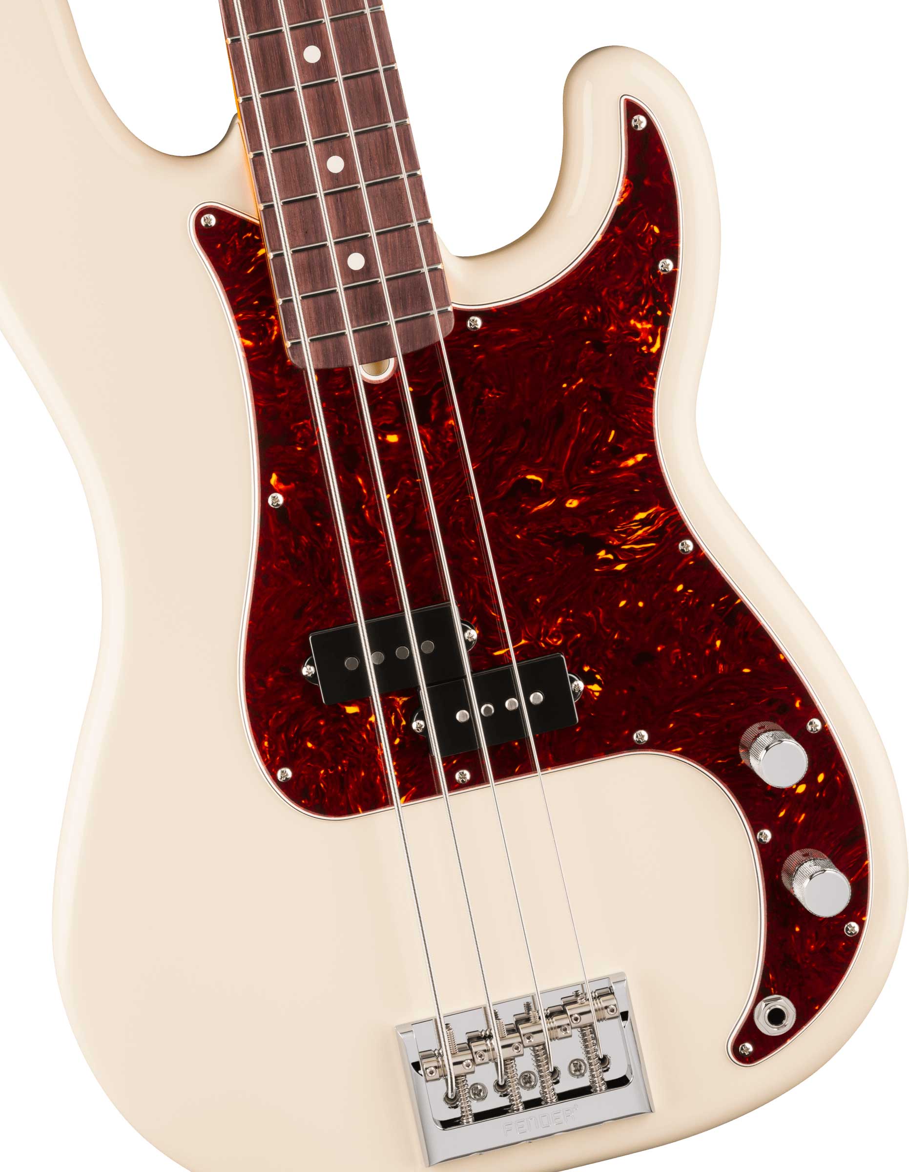 Fender American Professional Precision Bass Rosewood Fingerboard Olympic White (2026)