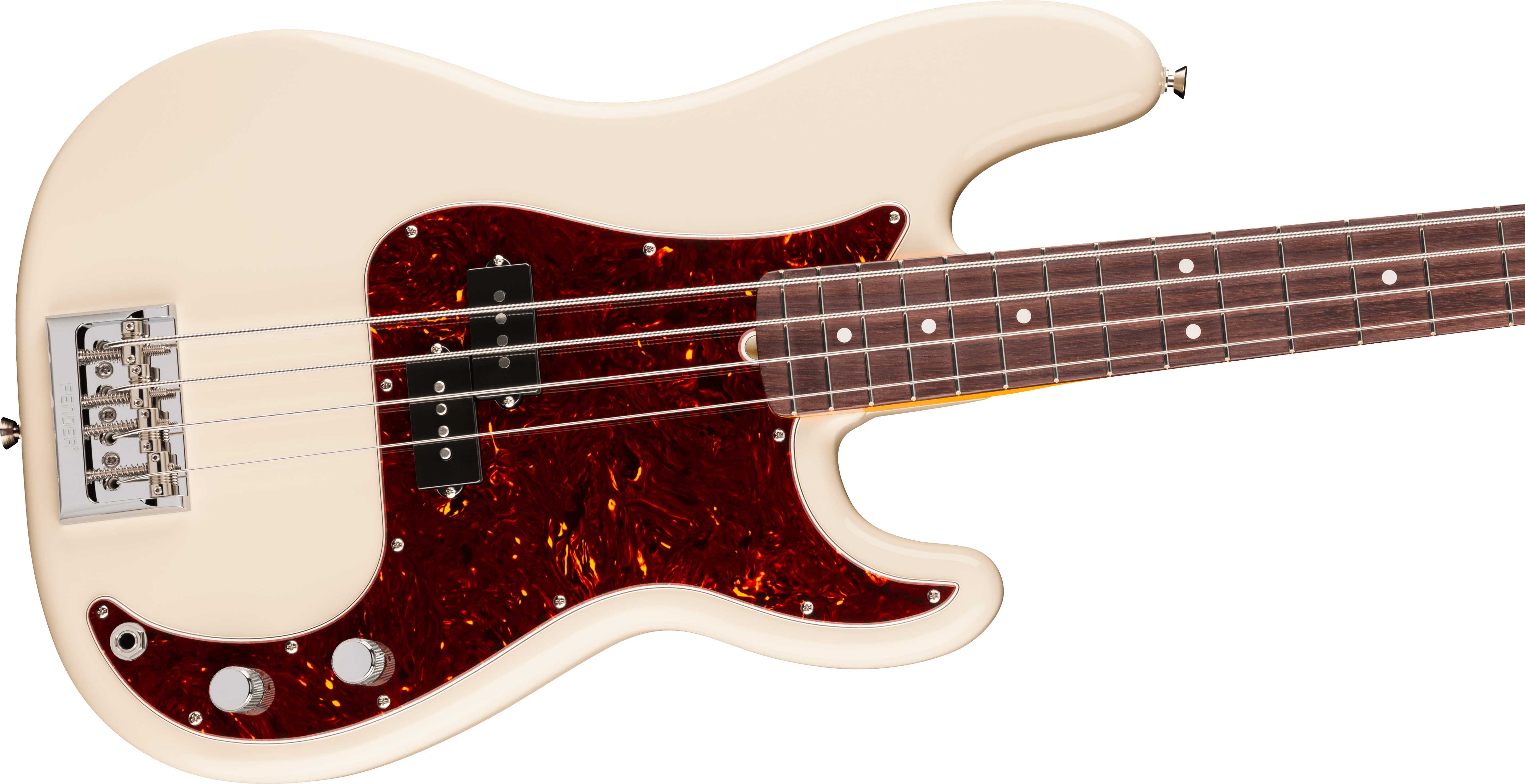 Fender American Professional Precision Bass Rosewood Fingerboard Olympic White (2026)